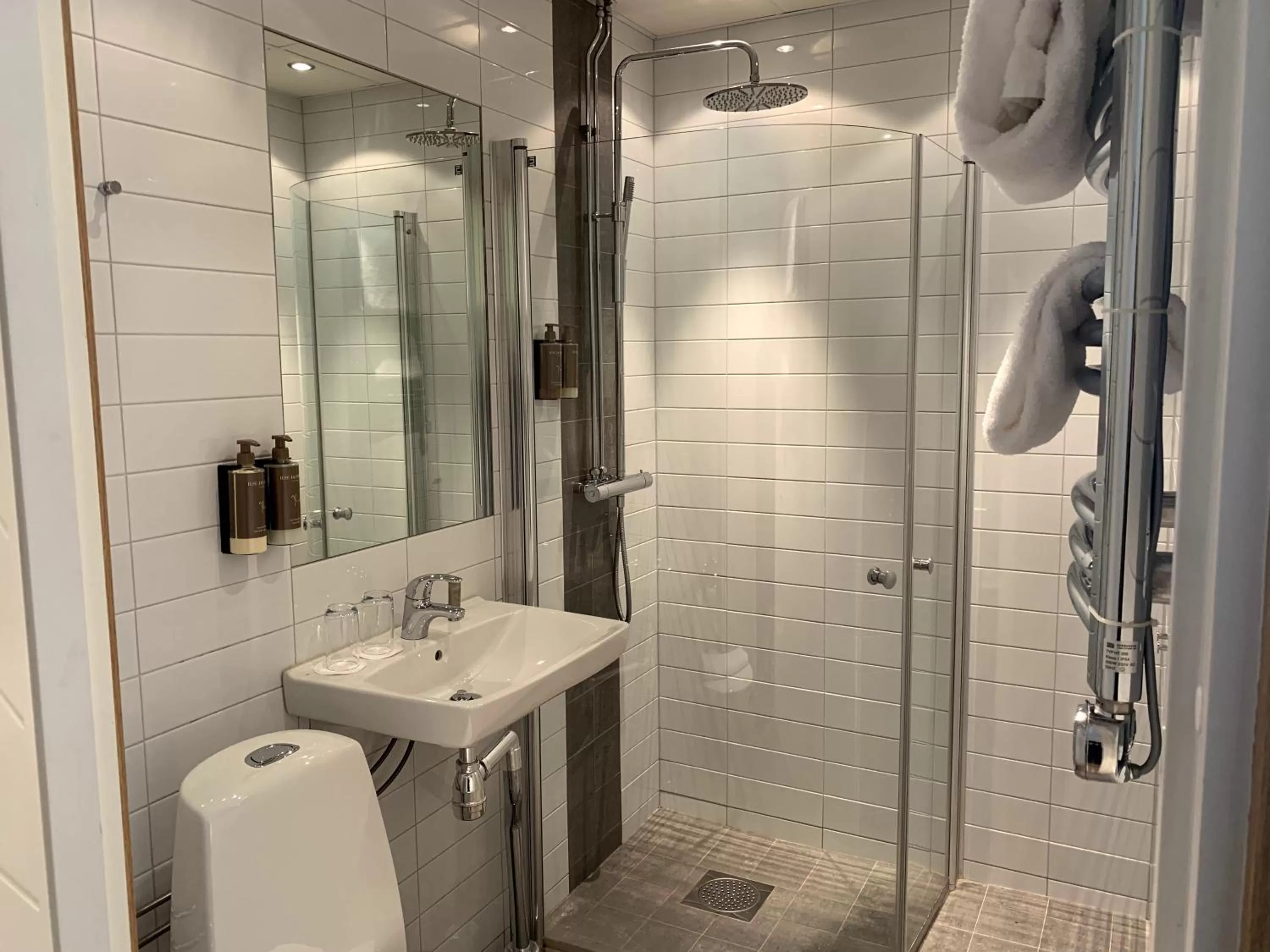 Shower in Näsby Slott