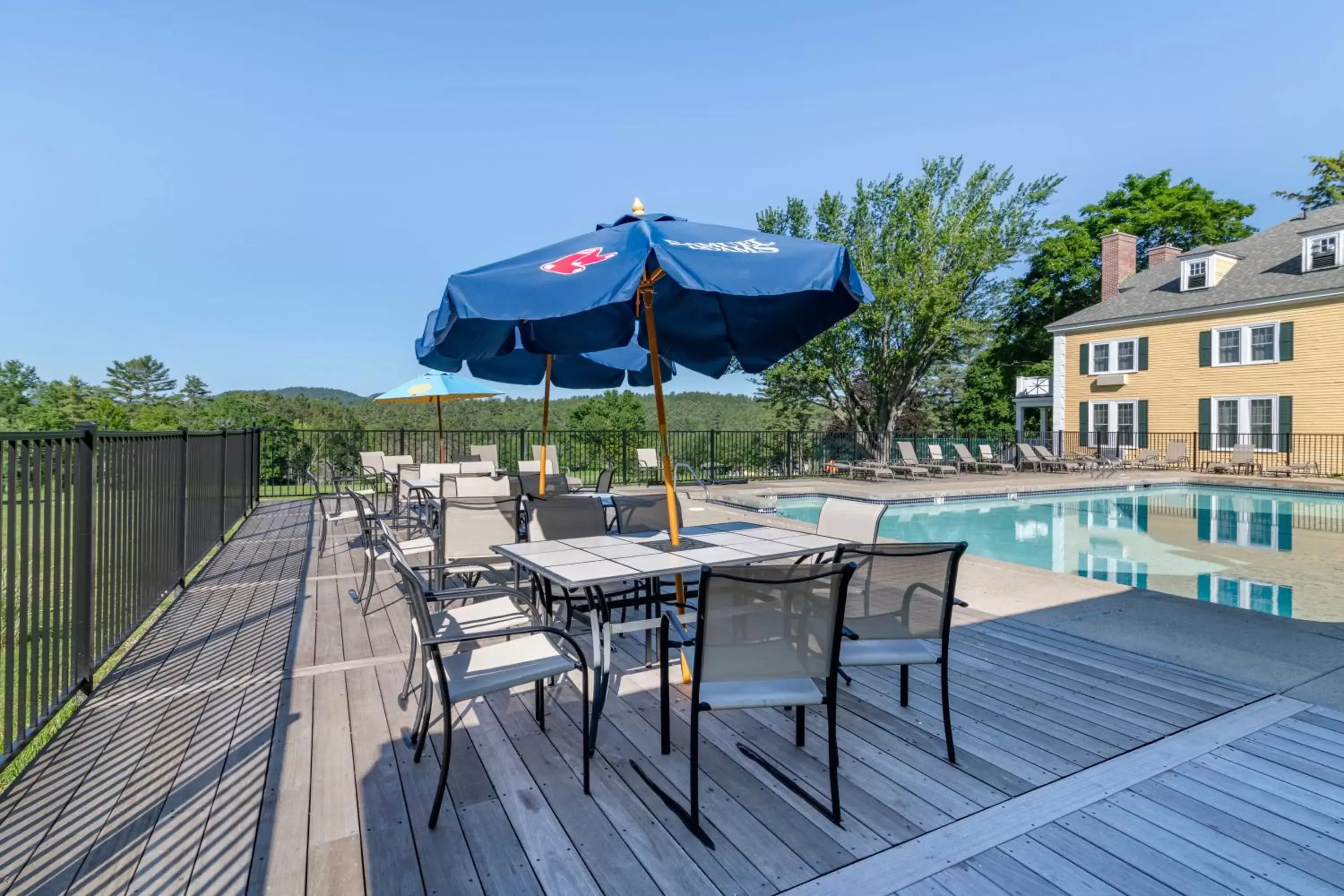 Patio, Swimming Pool in The Bethel Resort & Suites