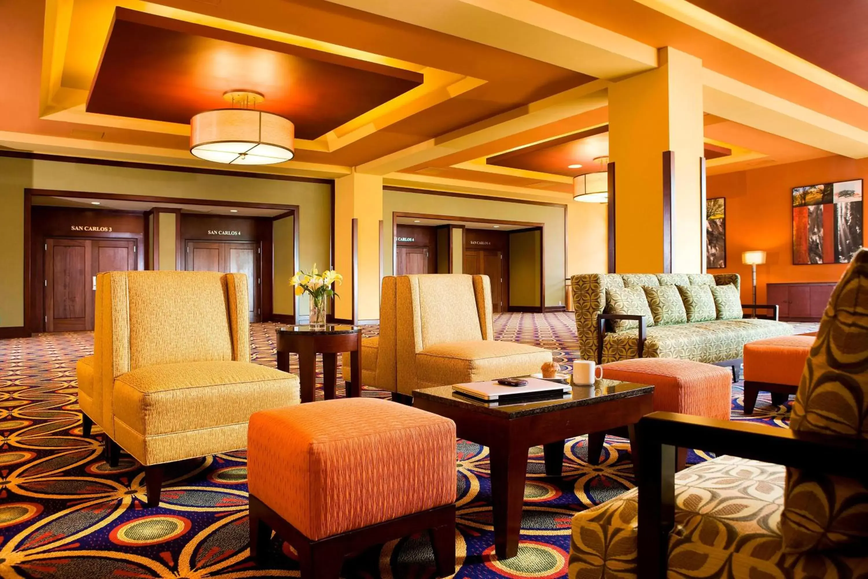 Meeting/conference room, Seating Area in Monterey Marriott