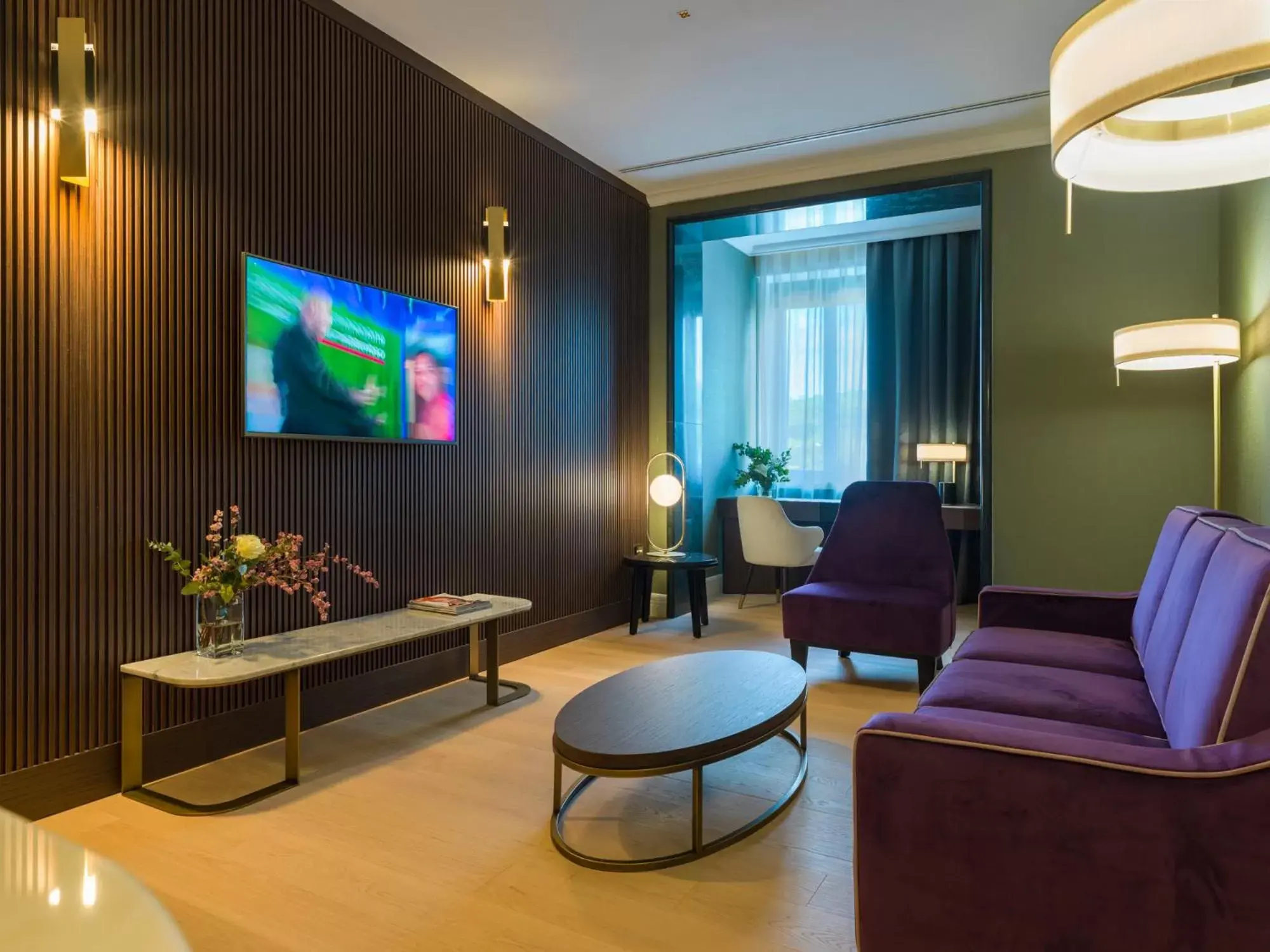 TV and multimedia, Seating Area in Grand Hotel Castrocaro Longlife Formula