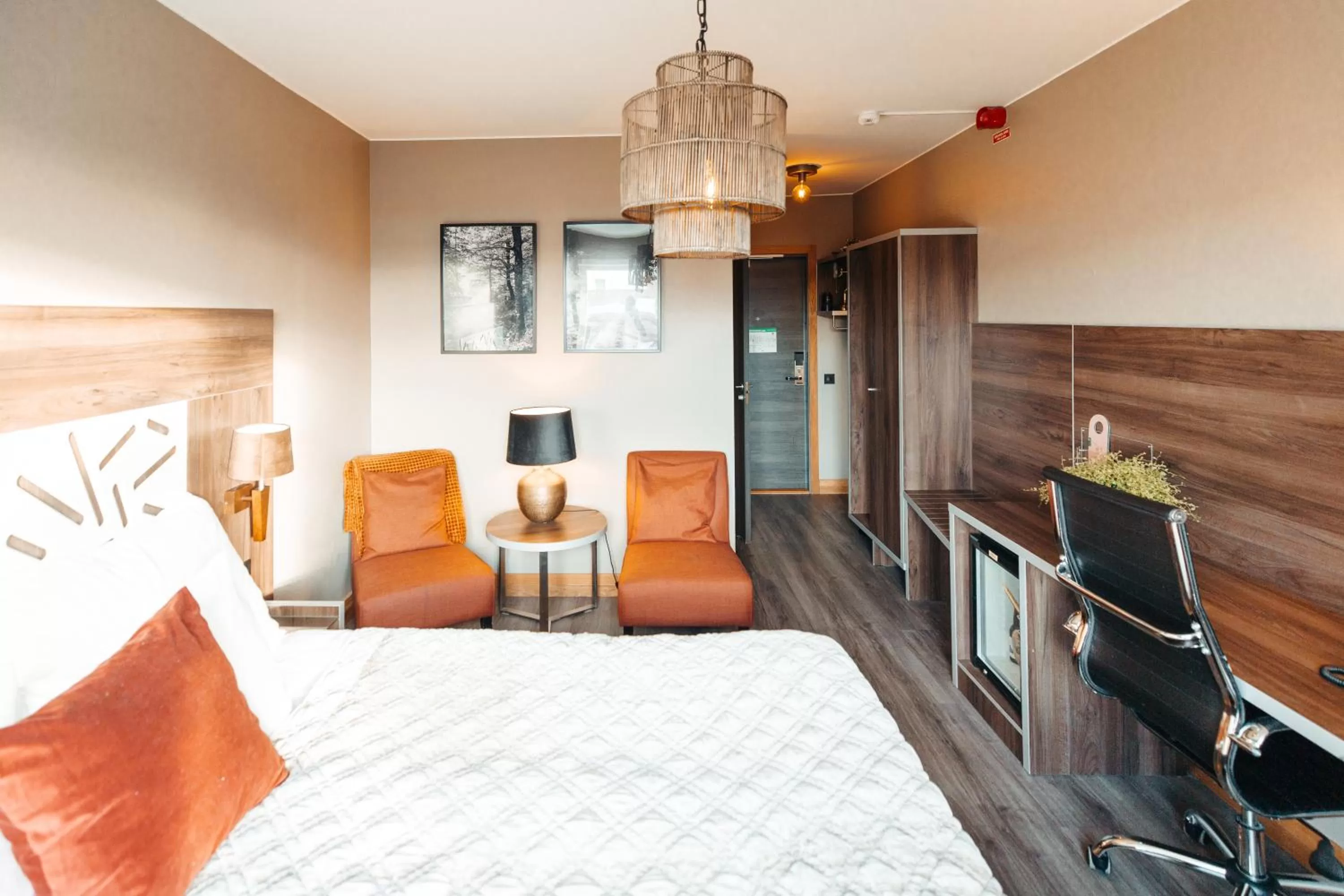 Bedroom, Bed in Hotell Östersund