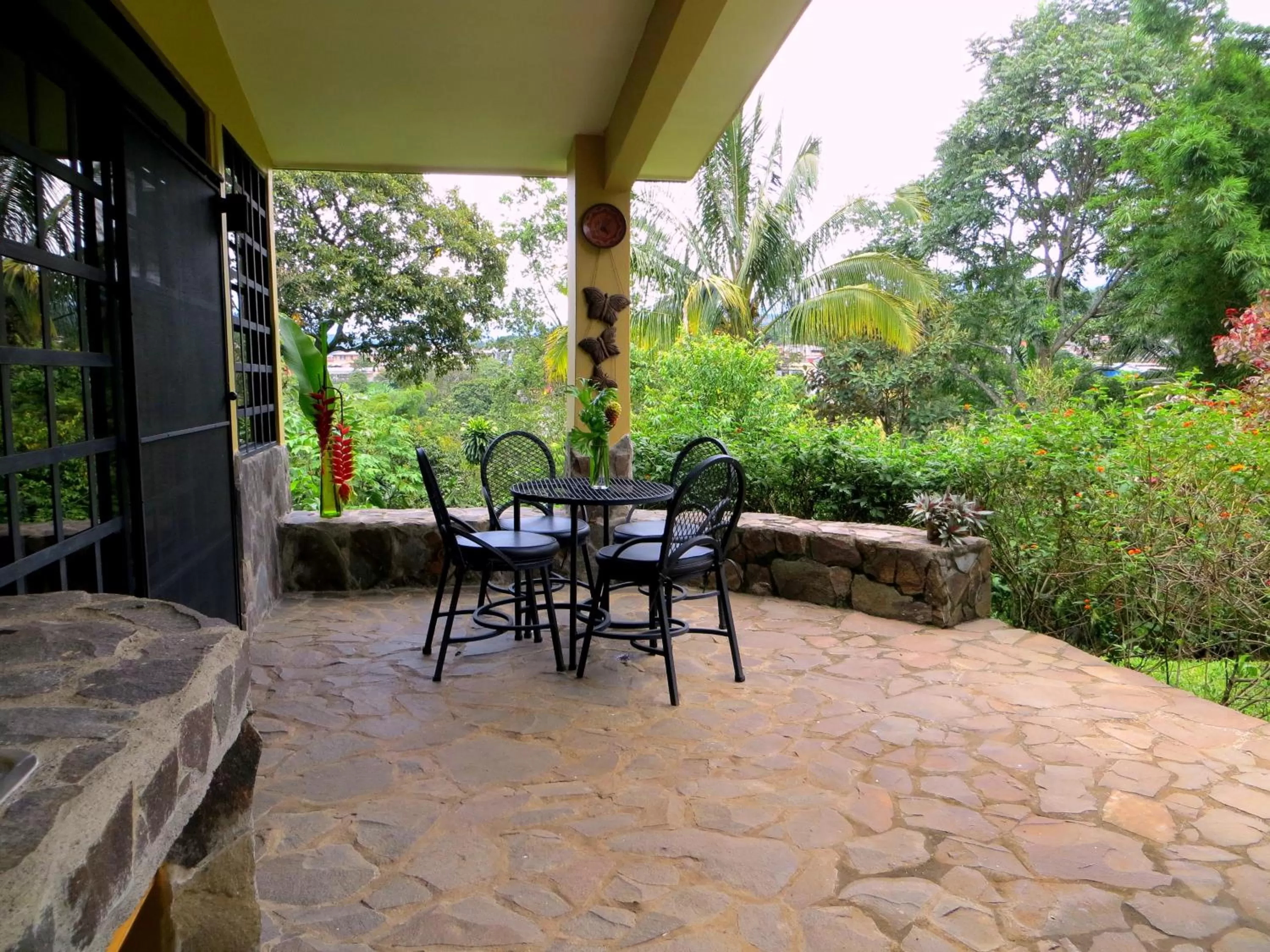 Patio in Pura Vida Hotel