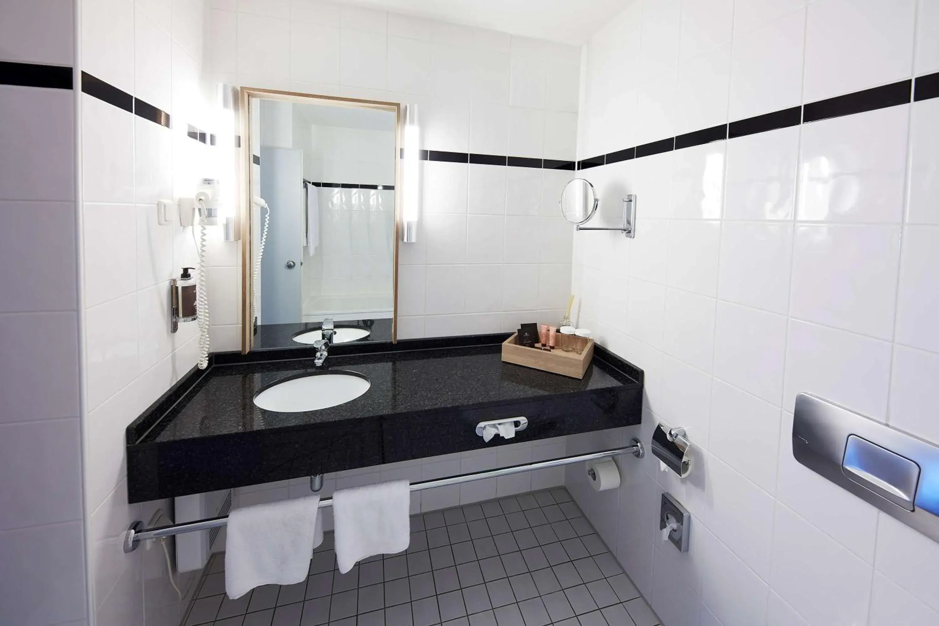 Bathroom in nestor Hotel Neckarsulm