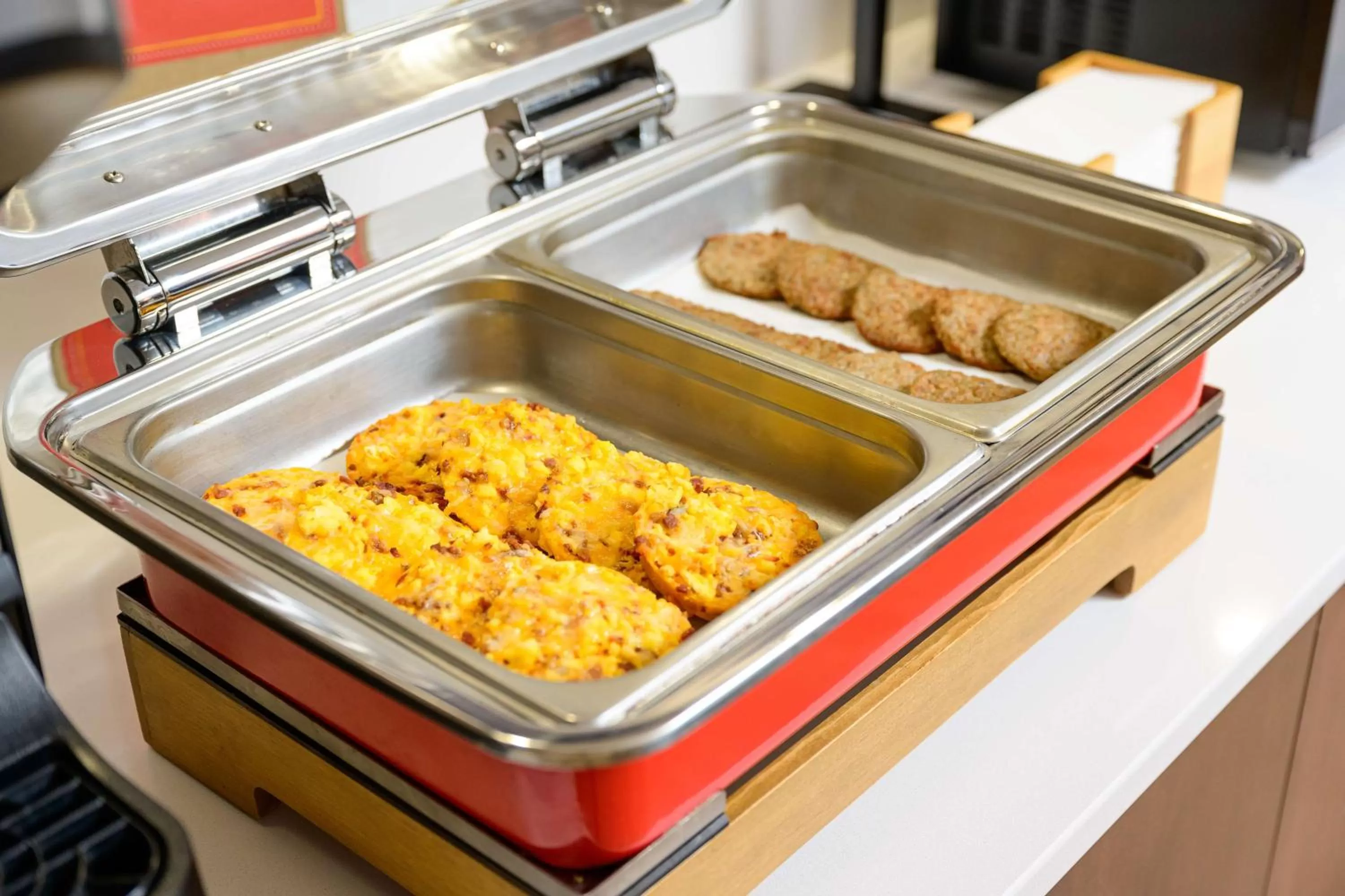 Breakfast in Hampton Inn Oak Ridge Knoxville