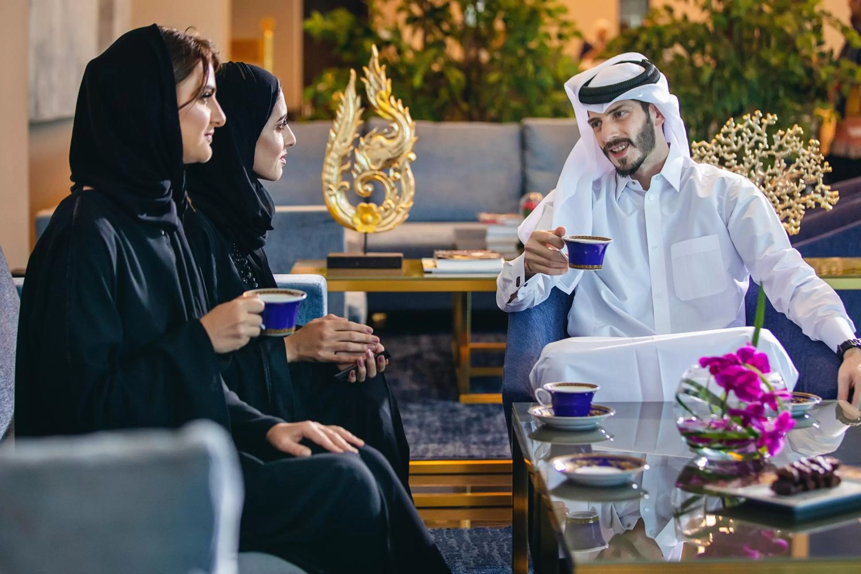 Lobby or reception in Centara West Bay Hotel & Residences Doha