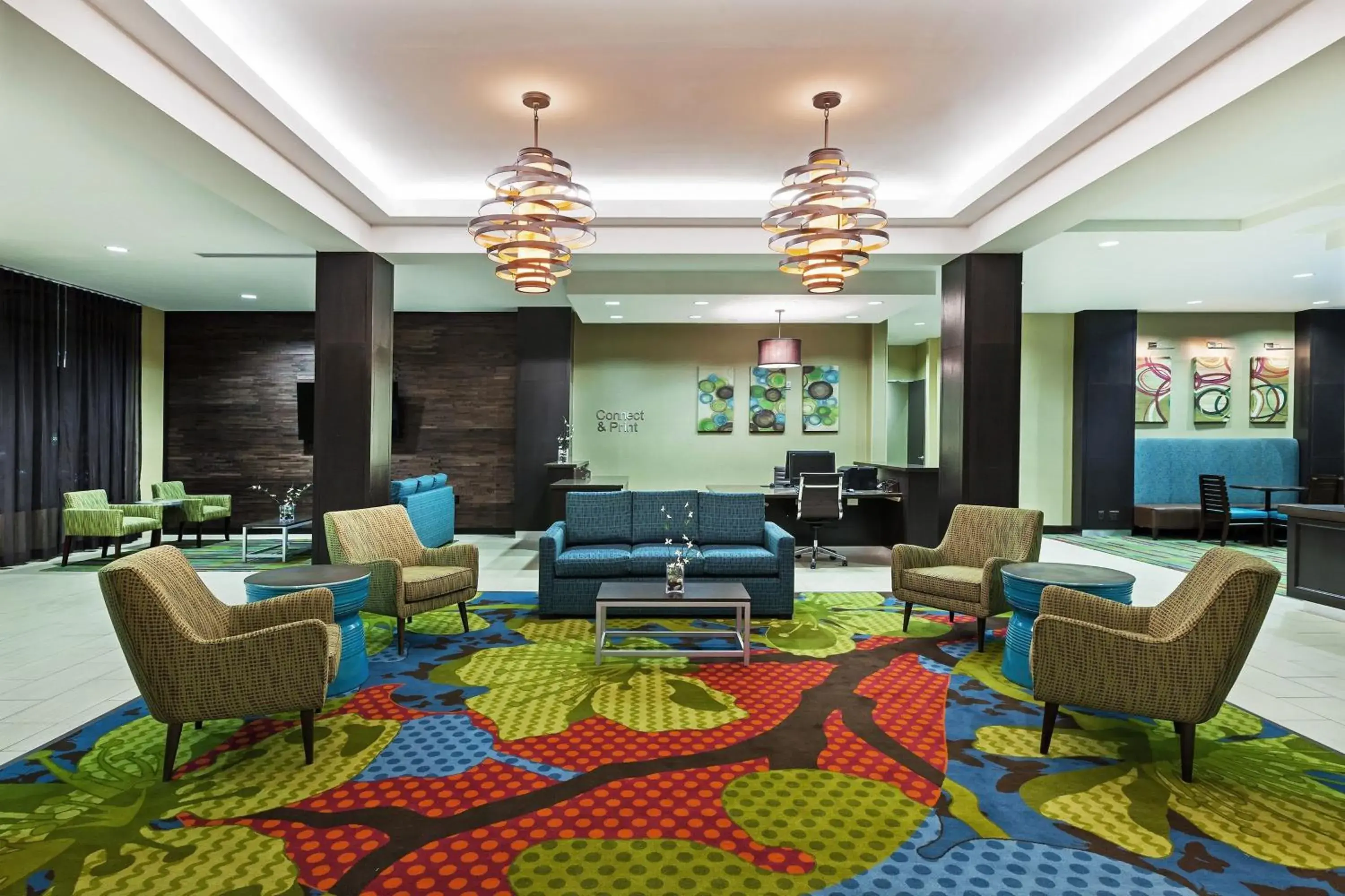 Lobby or reception in Fairfield Inn and Suites by Marriott Austin Northwest/Research Blvd