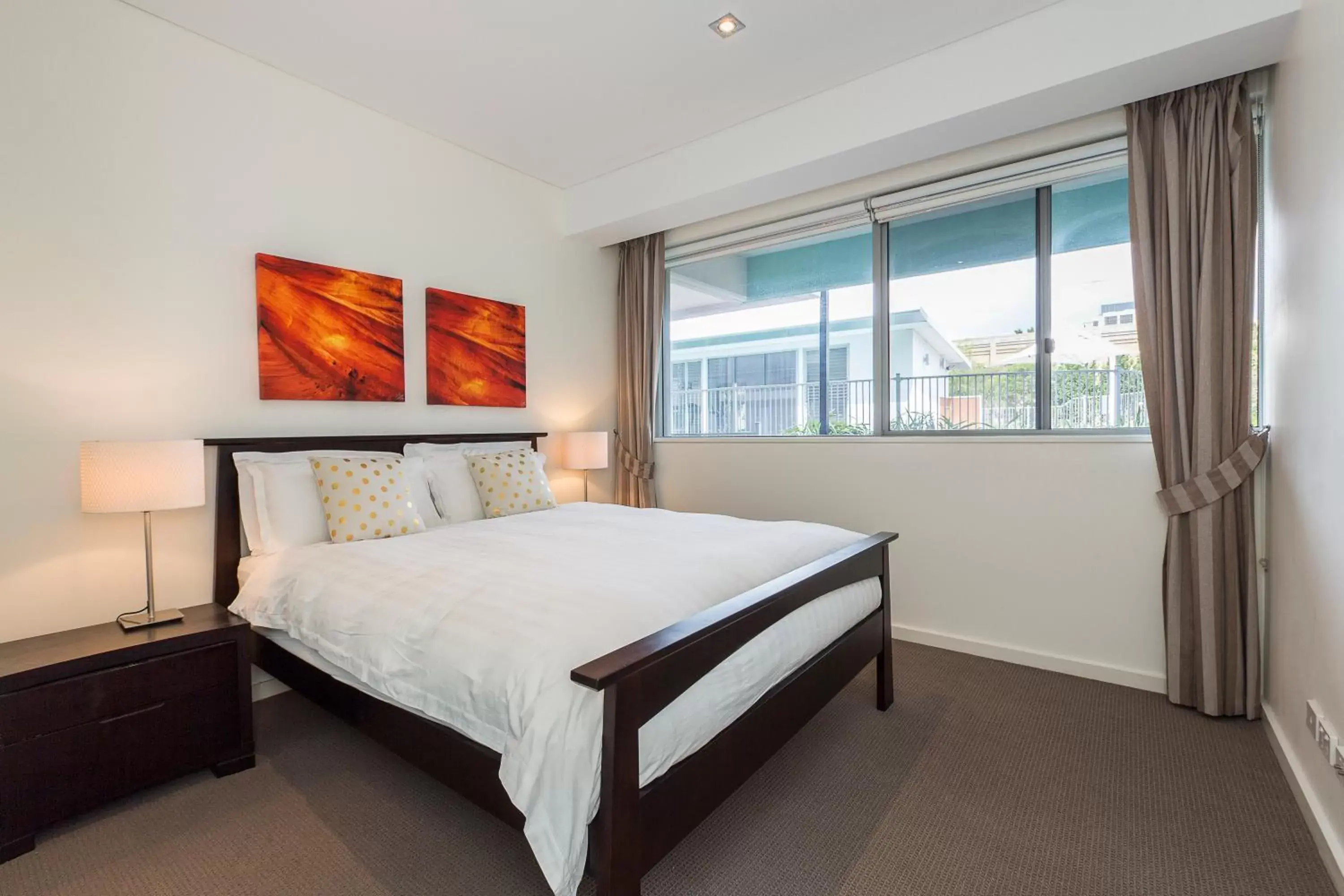 Bedroom, Bed in Gallery Serviced Apartments