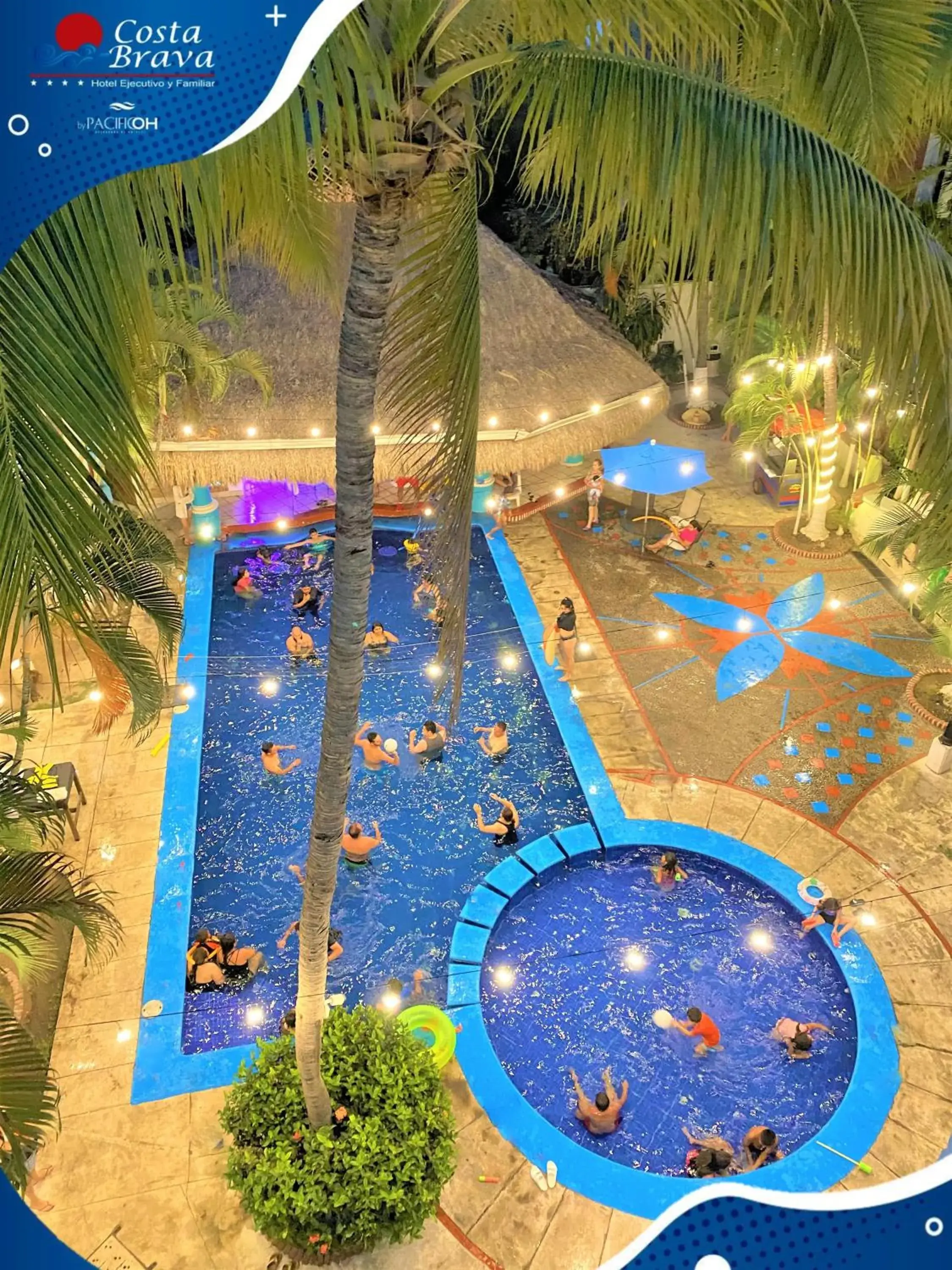 Swimming pool in Hotel Costa Brava