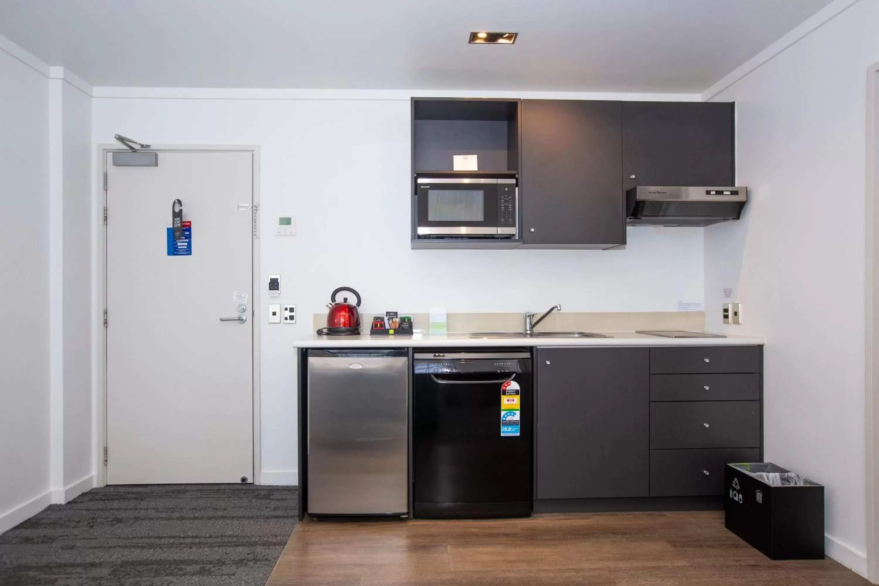 Kitchen/Kitchenette in Quest Invercargill Serviced Apartments