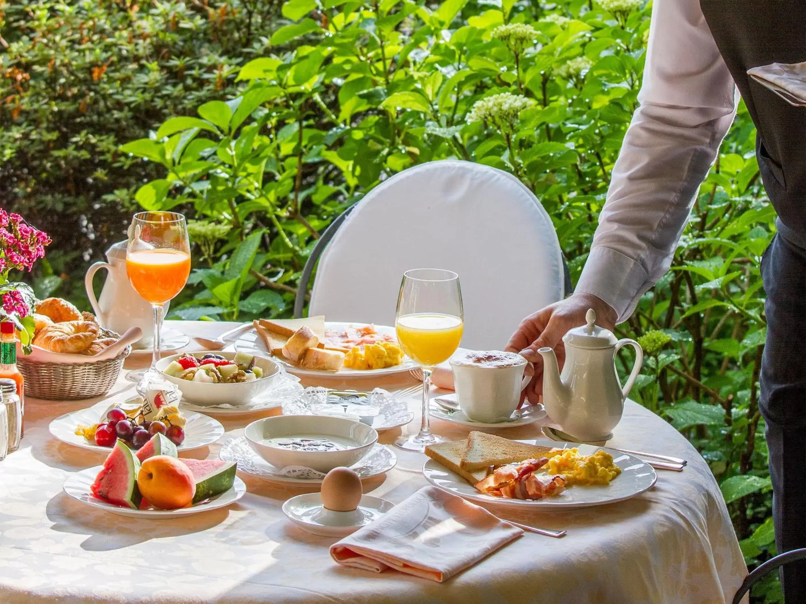 Breakfast in Park Hotel Principe - Ticino Hotels Group