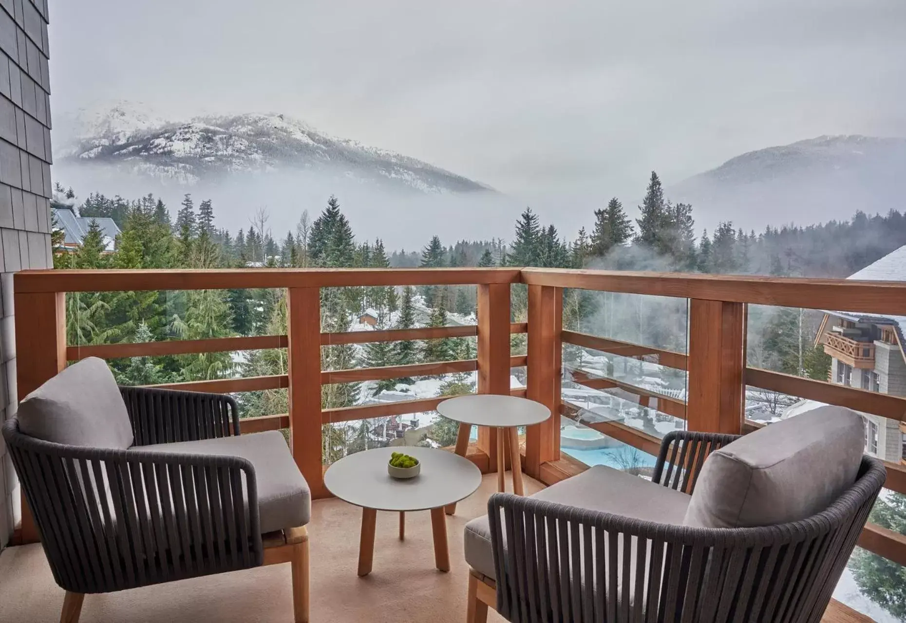Balcony/Terrace in Four Seasons Resort Whistler