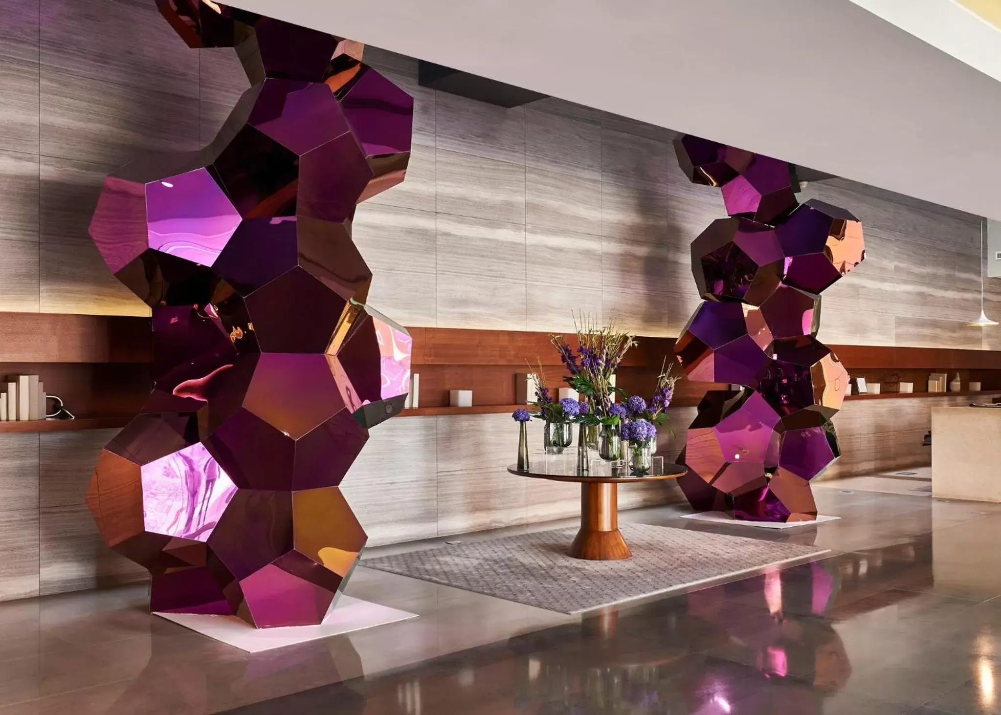 Lobby or reception in InterContinental Dubai Marina by IHG Lobby or reception in InterContinental Dubai Marina by IHG