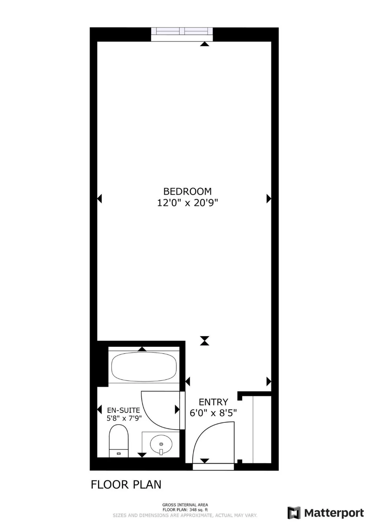 Floor plan in Wagon Wheel Hotel