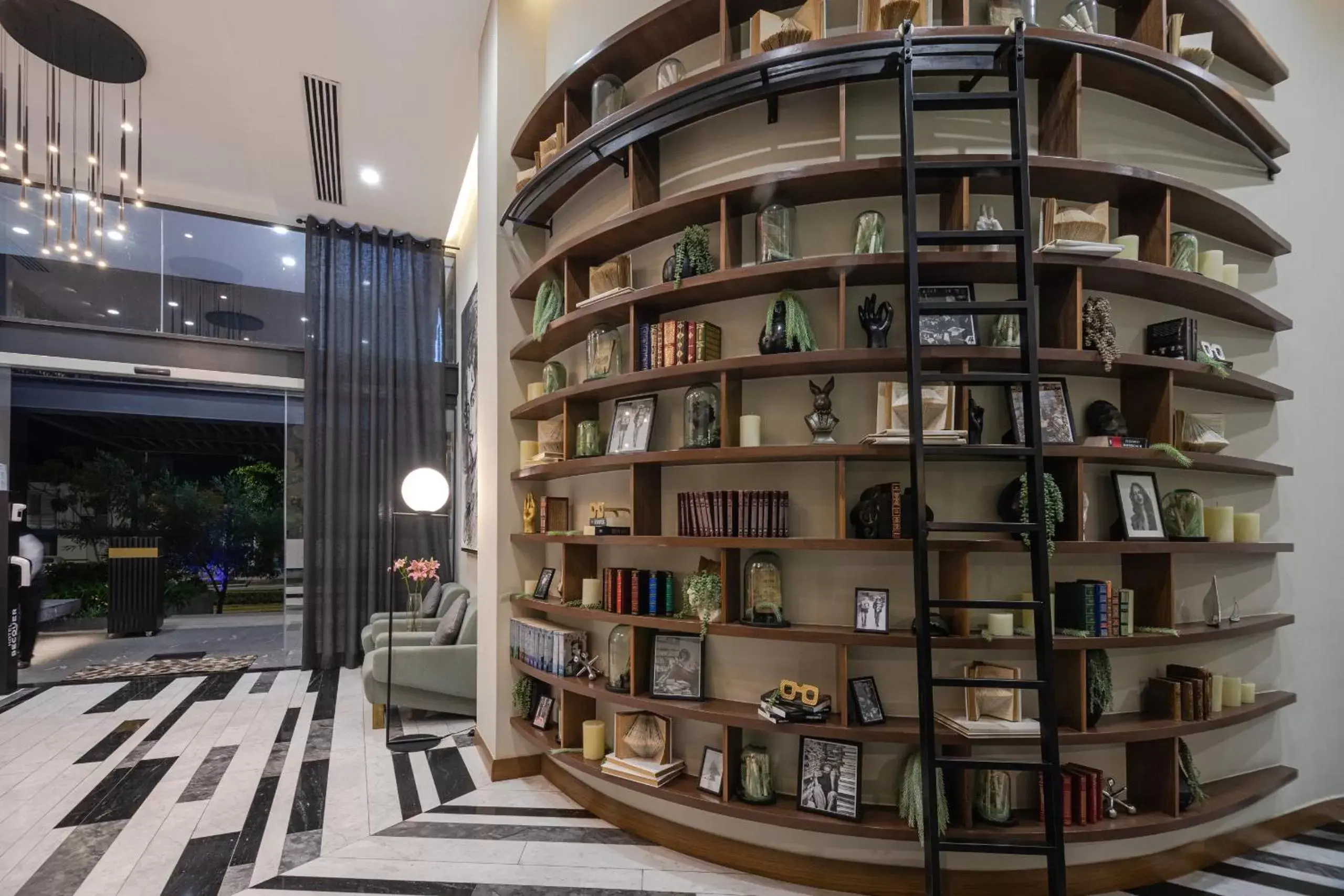 Lobby or reception in Becquer Hotel Guadalajara