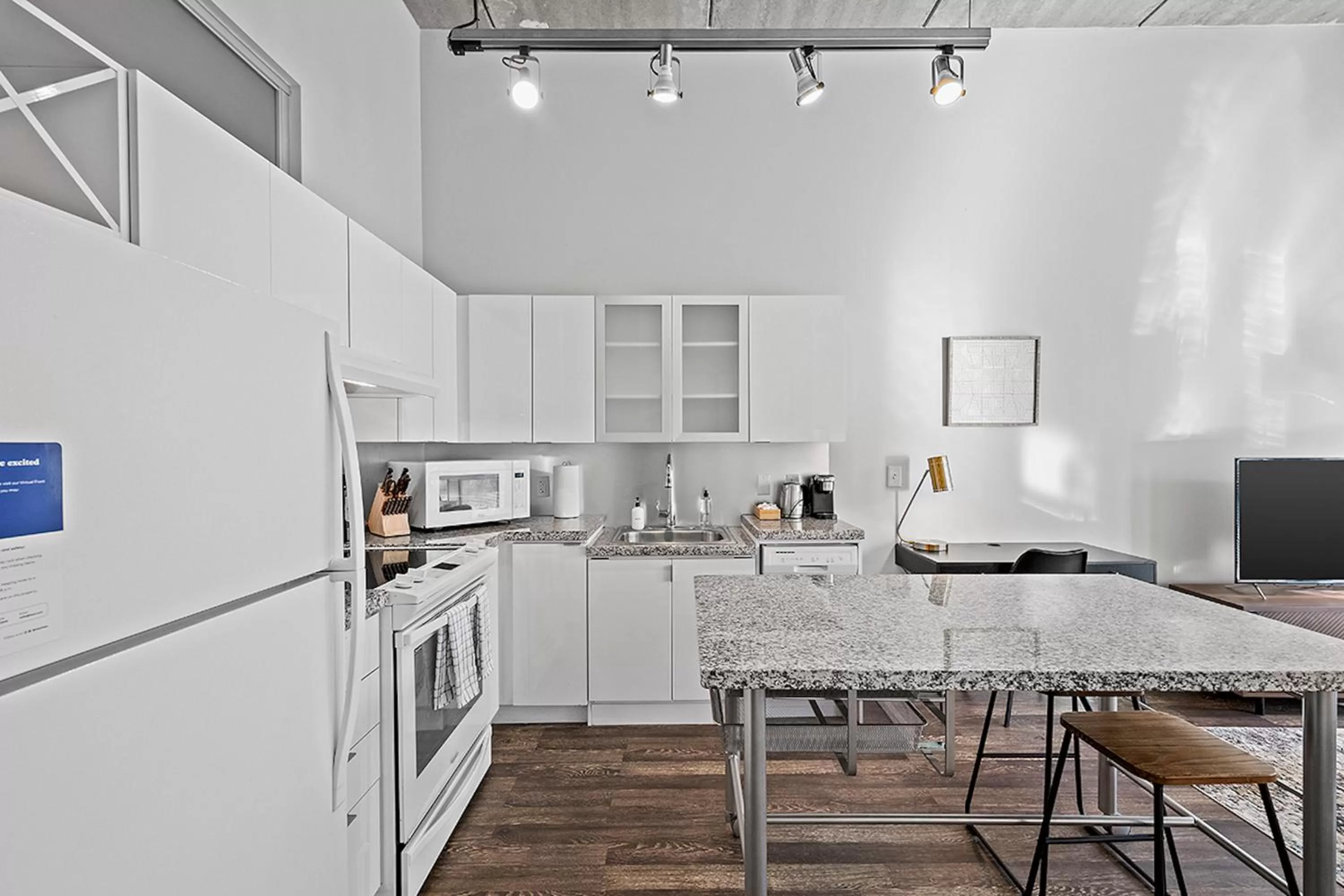 kitchen in Kasa South Side Pittsburgh