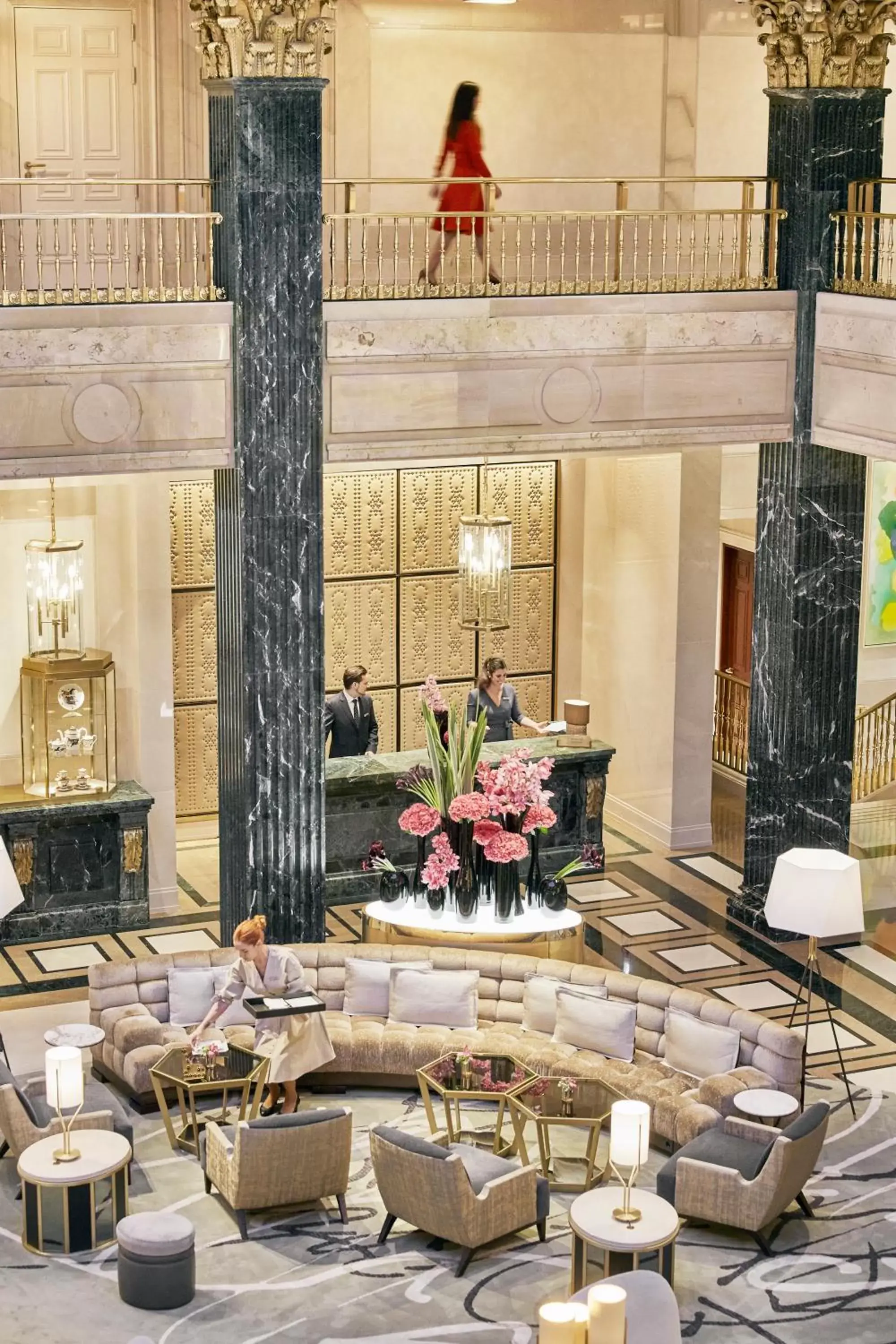 Lobby or reception, Restaurant/Places to Eat in Four Seasons Hotel Madrid