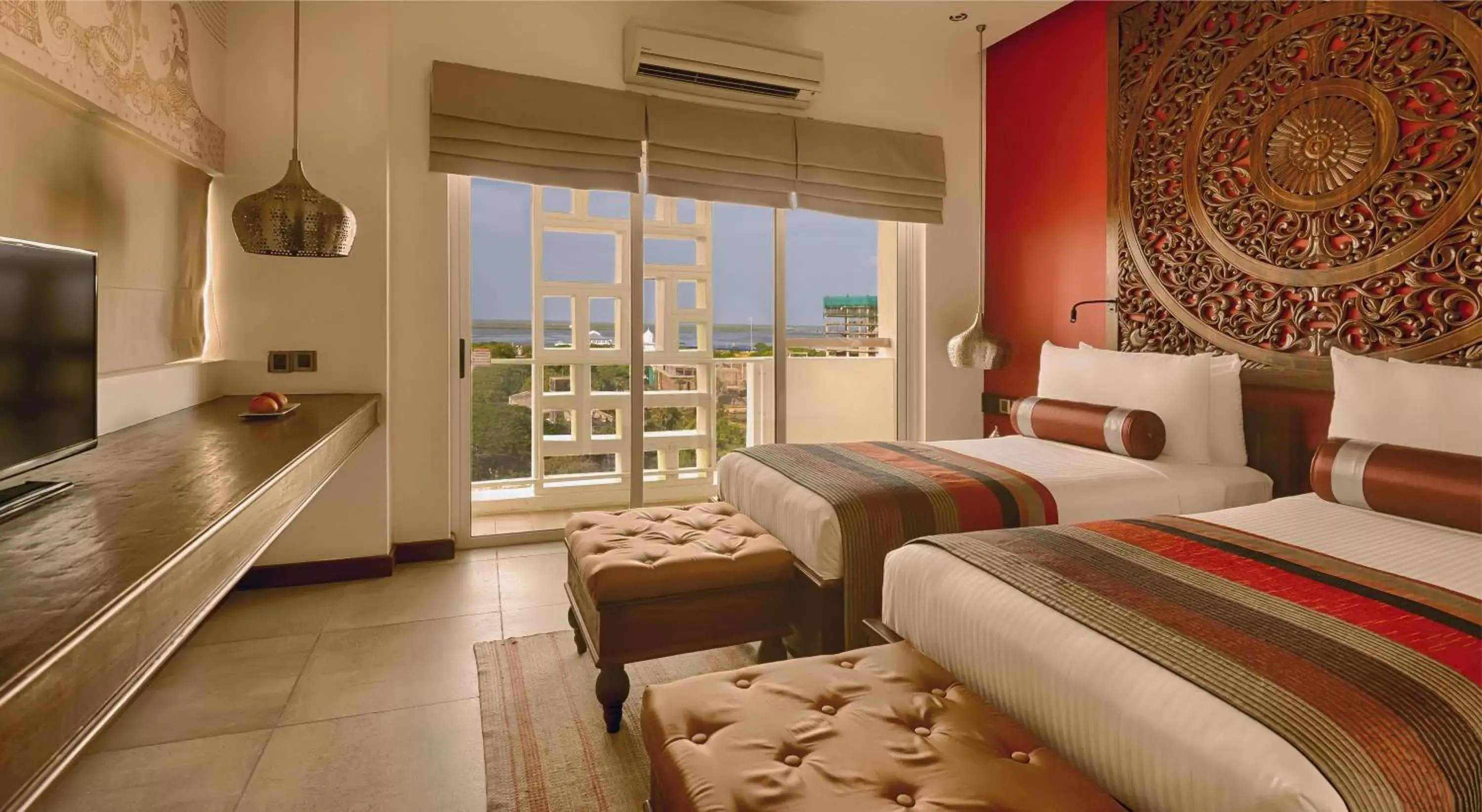 Bed in Jetwing Jaffna Bed in Jetwing Jaffna