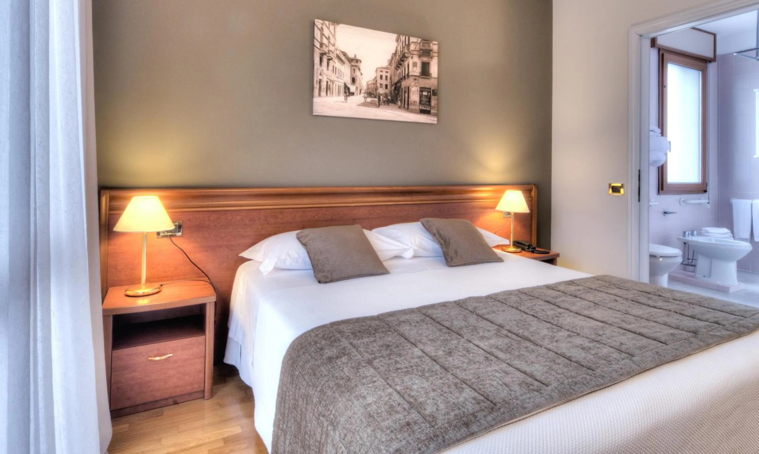 Bed in Hotel Belvedere Thiene