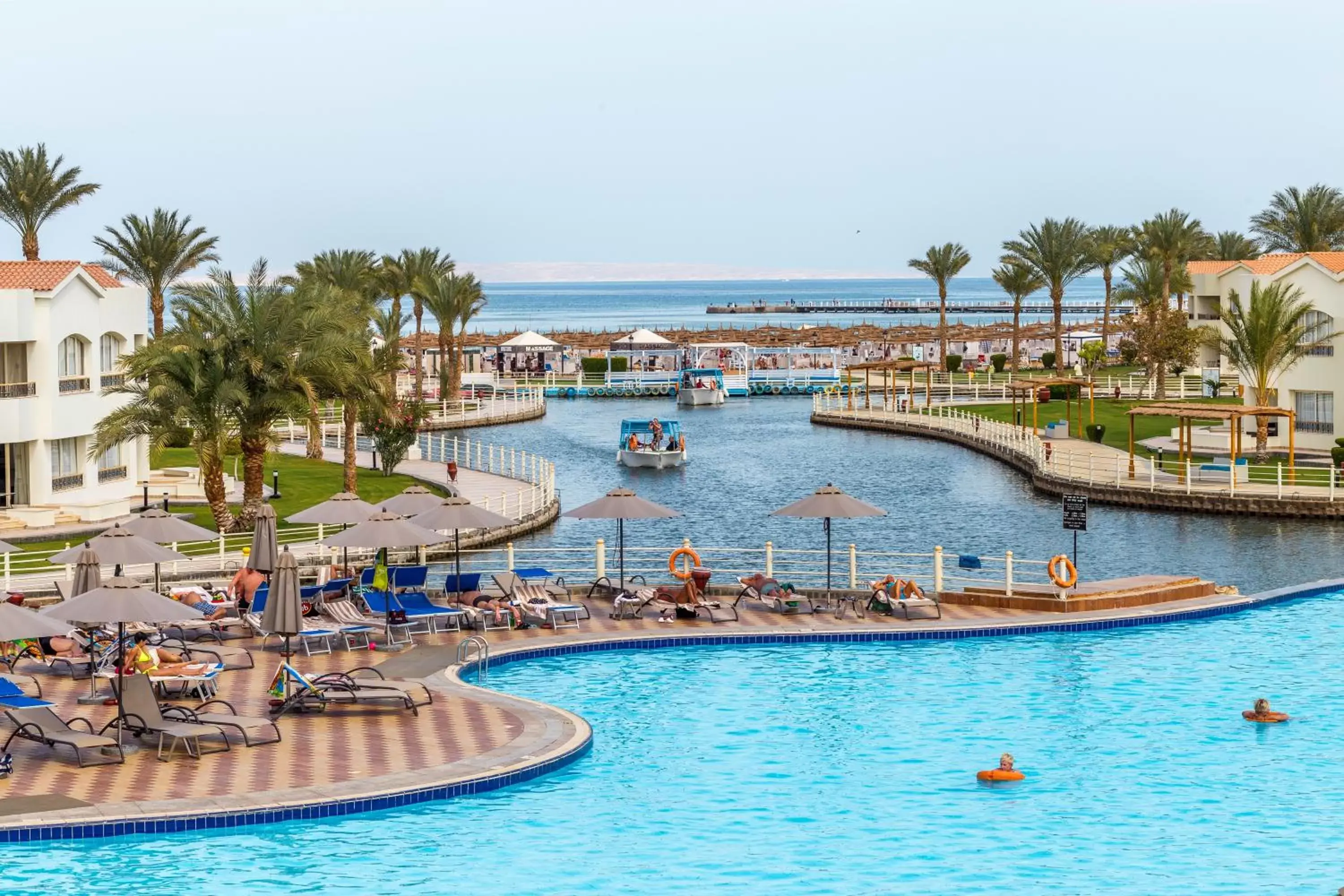 Lake view, Pool View in Pickalbatros Dana Beach Resort - Hurghada