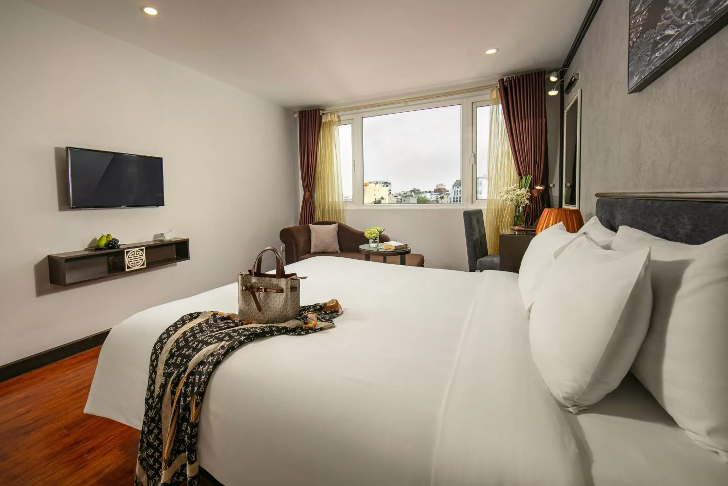 Bed in Hanoi La Palm Premier Hotel & Spa Bed in Hanoi La Palm Premier Hotel & Spa