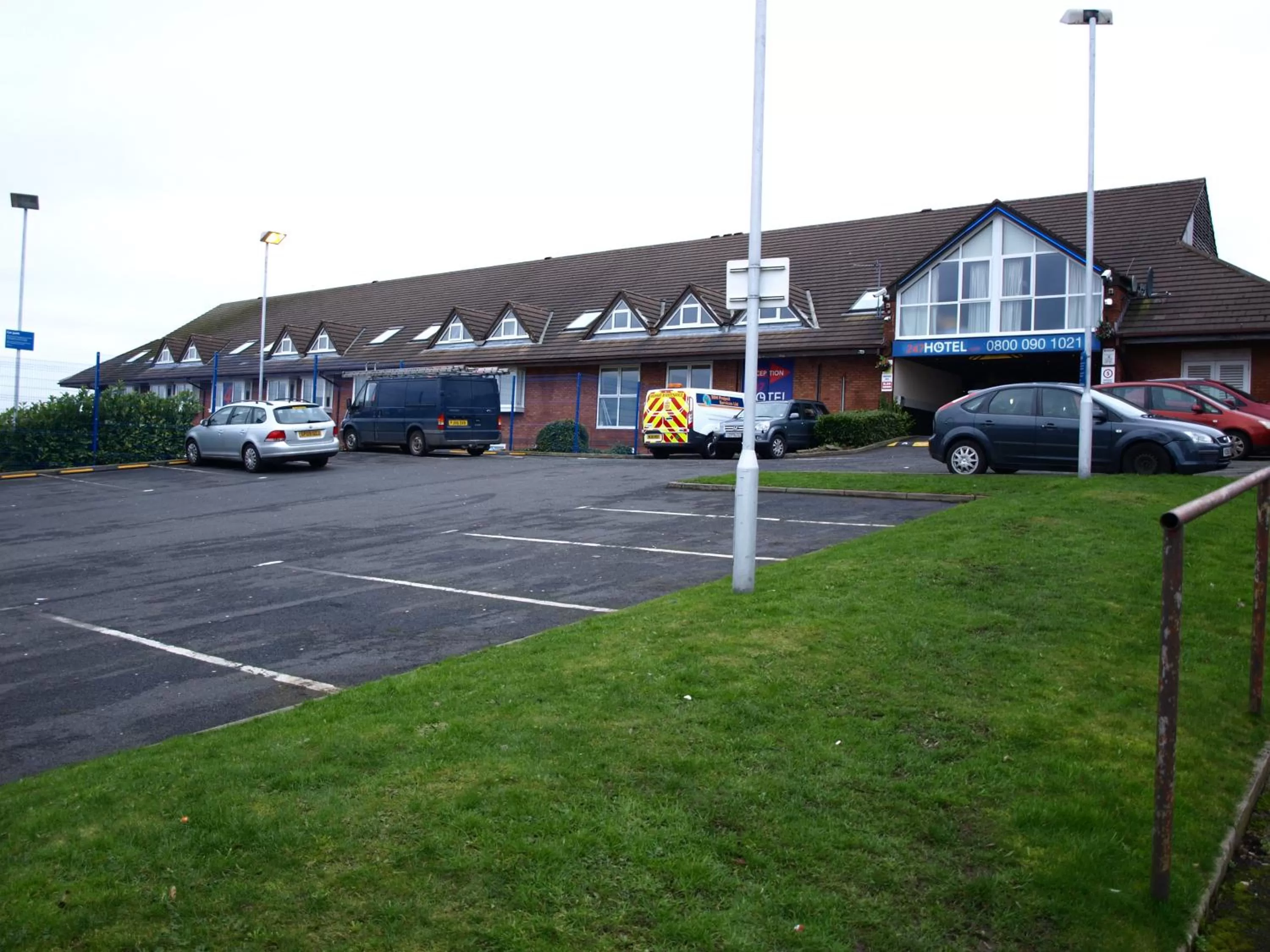 Facade/entrance in 247Hotel