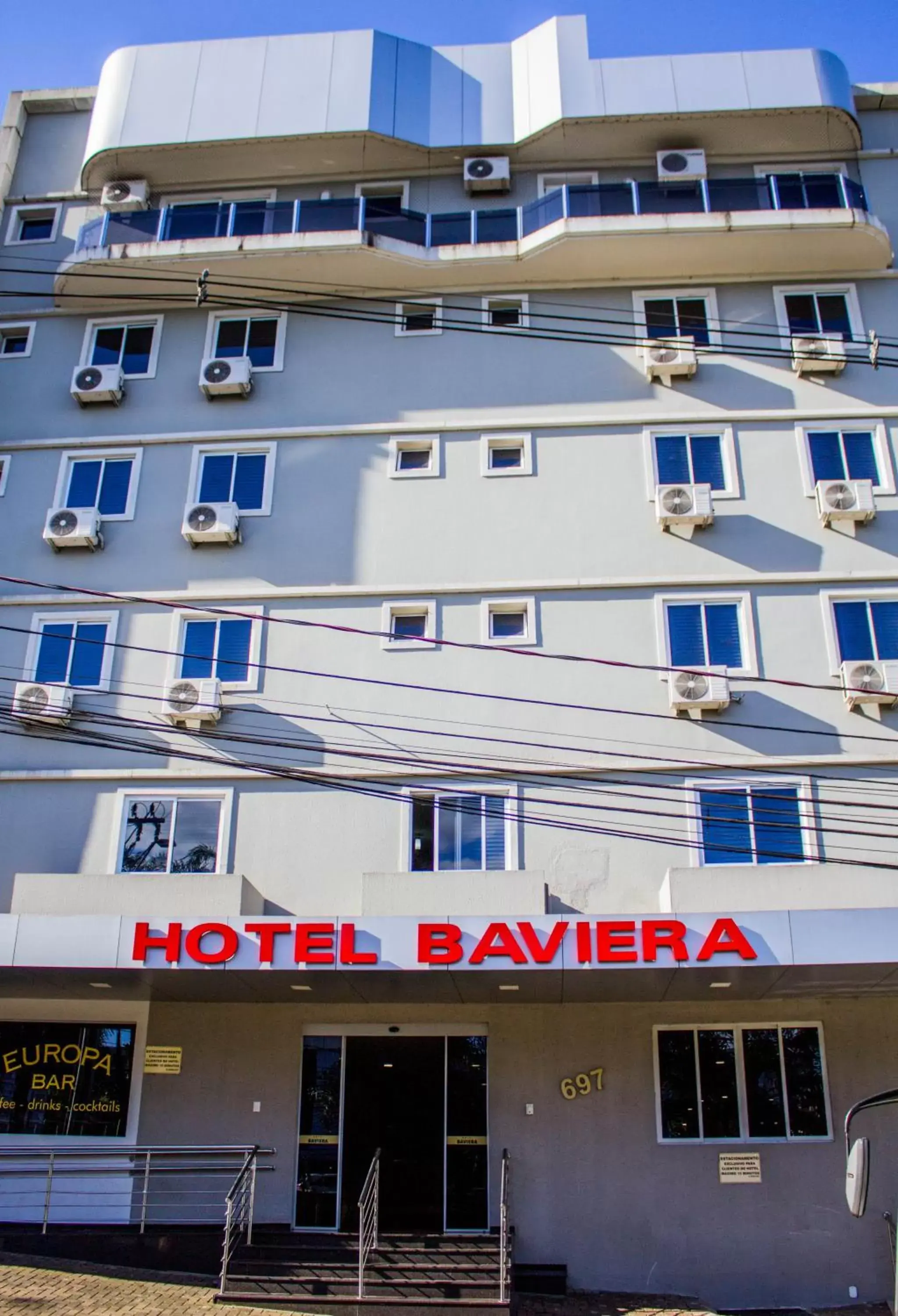 Property building in Hotel Baviera Iguassu Property building in Hotel Baviera Iguassu