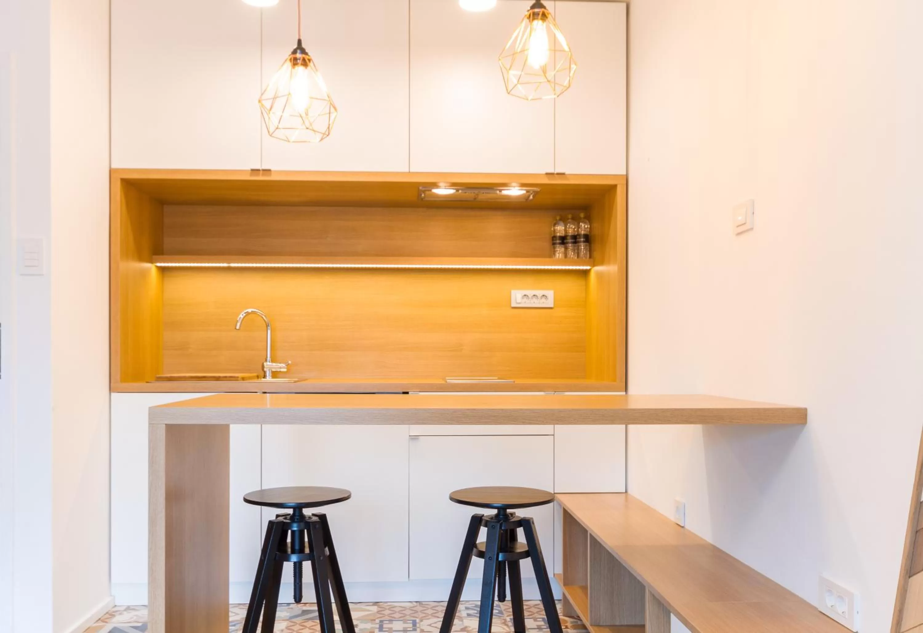 Kitchen or kitchenette in Forgotten Garden Apartments Portoroz