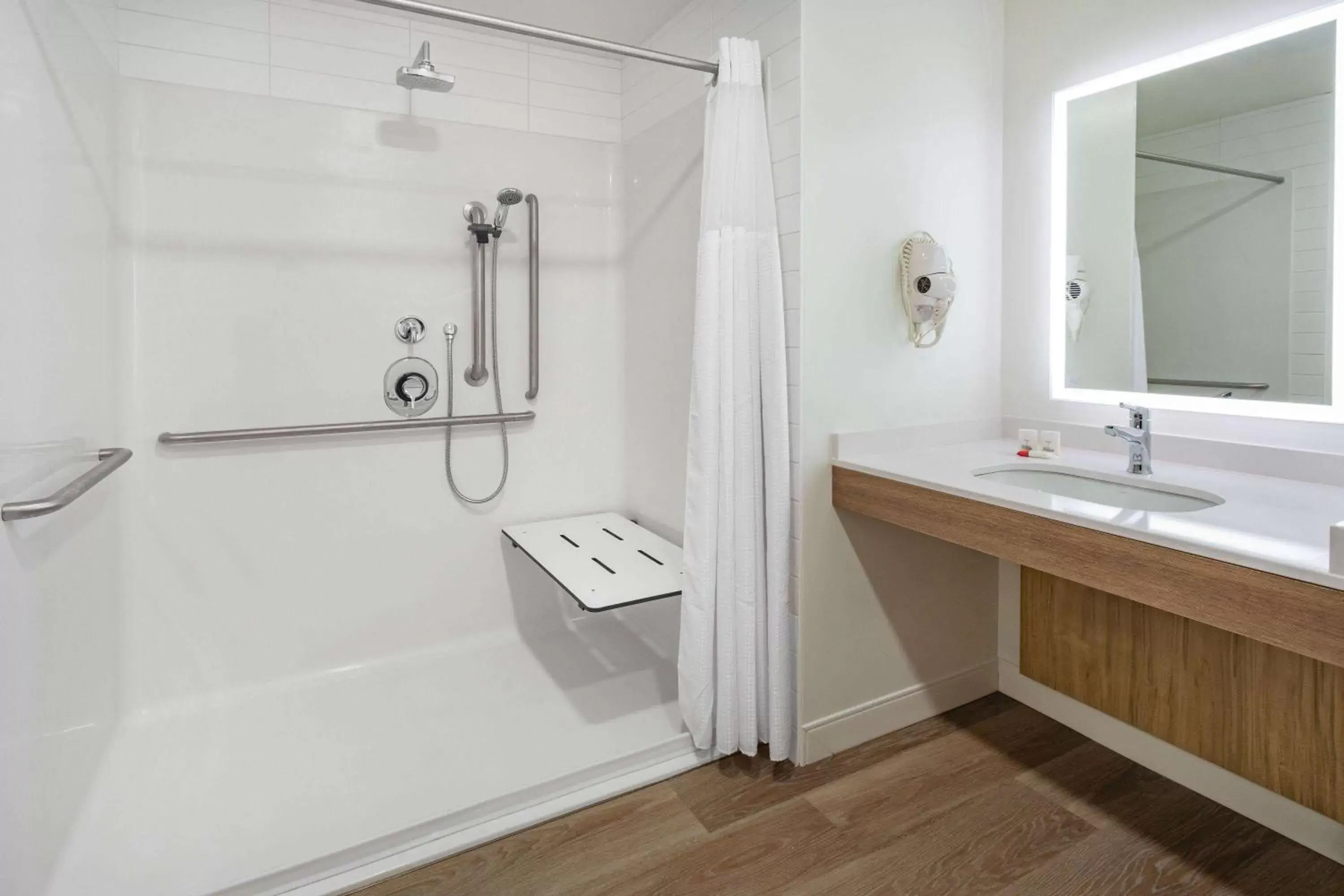 Shower, Bathroom in Microtel Inn & Suites by Wyndham Summerside
