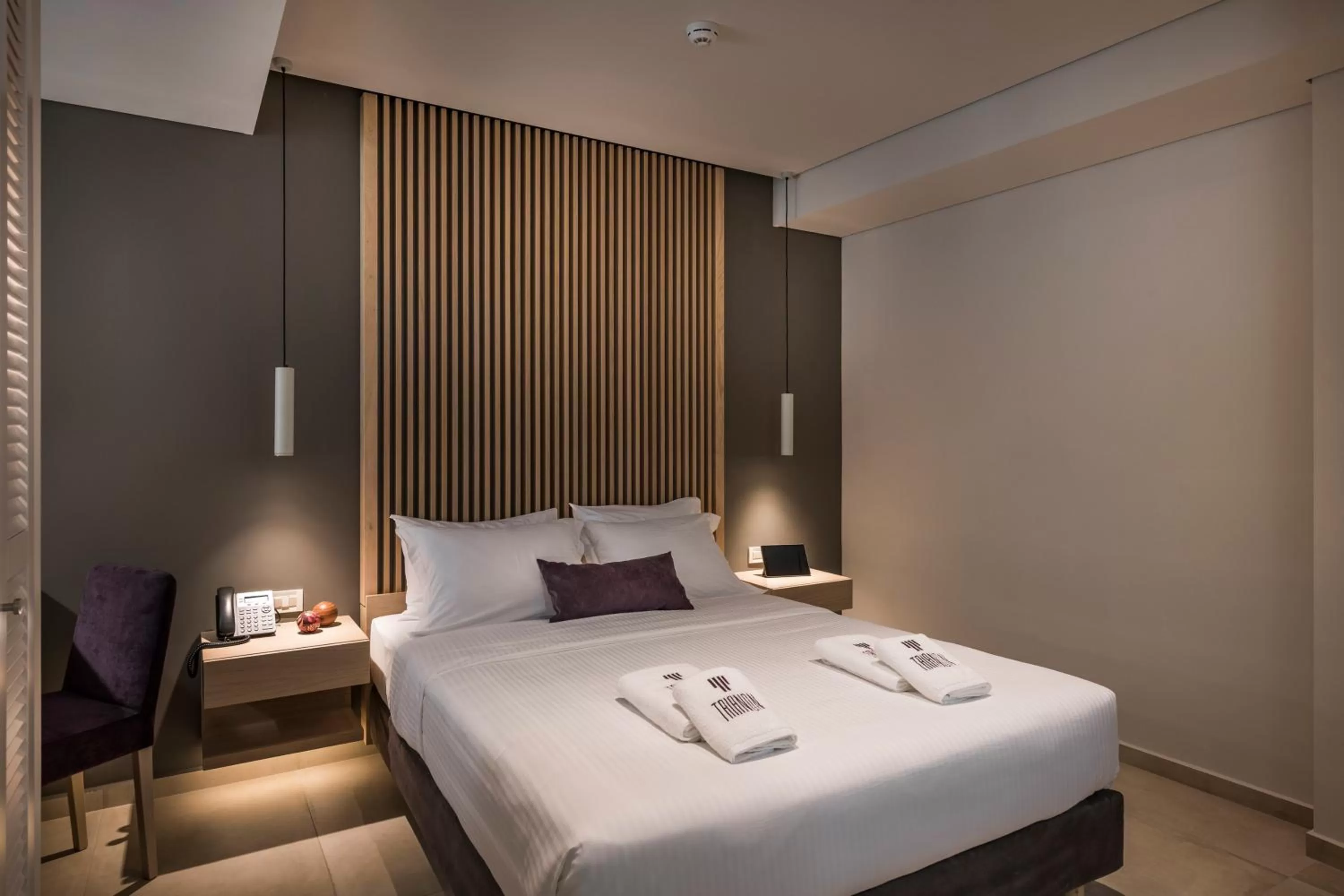 Bedroom, Bed in Trianon Luxury Apartments & Suites