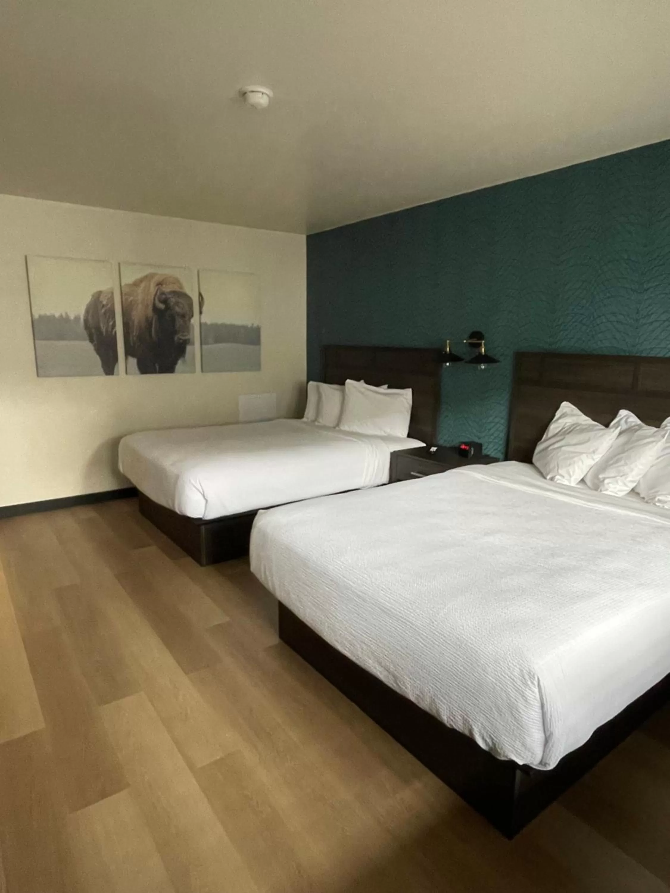 Bed in The Scout INN