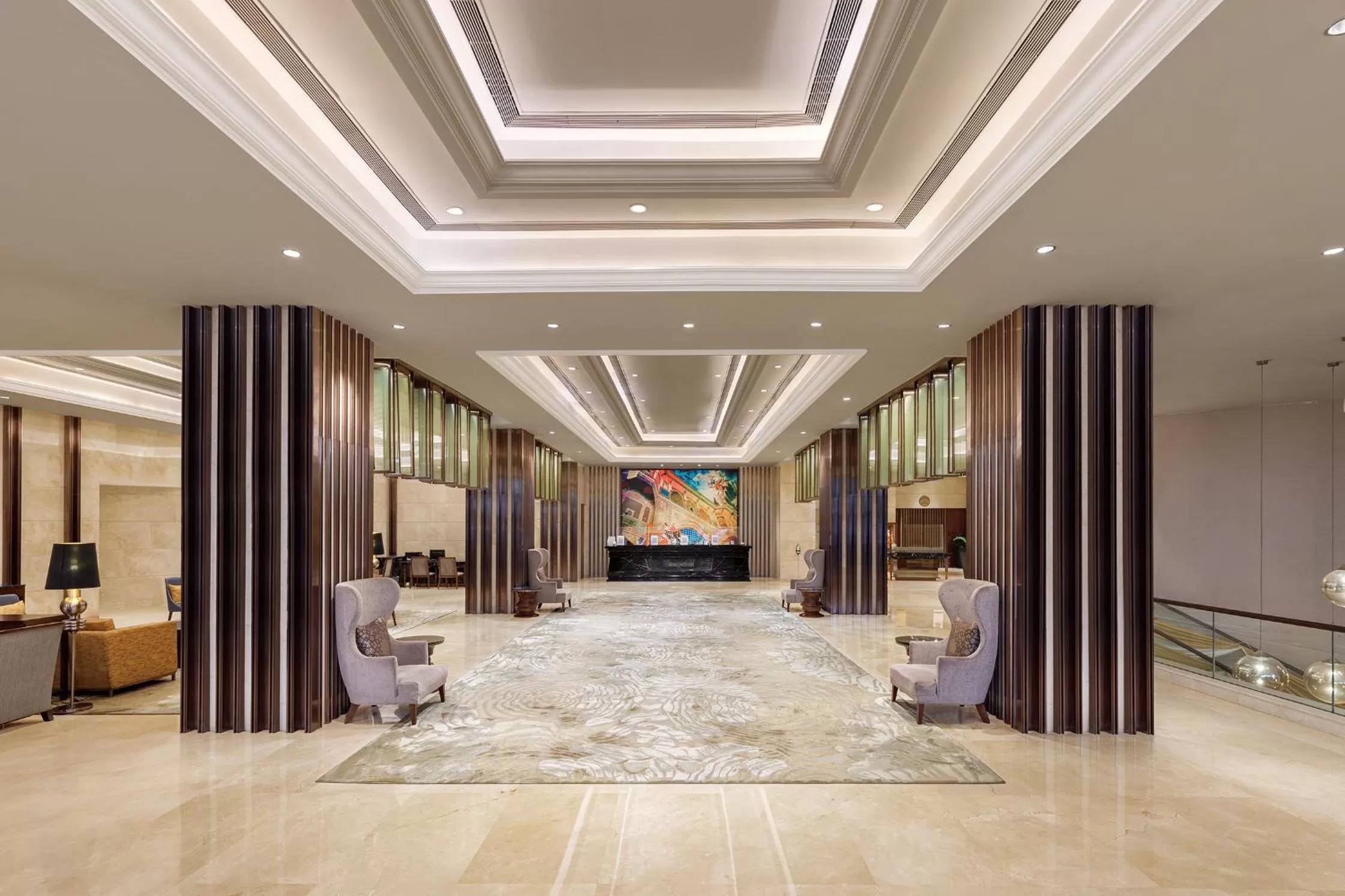 Lobby or reception in Pride Plaza Hotel, Aerocity New Delhi