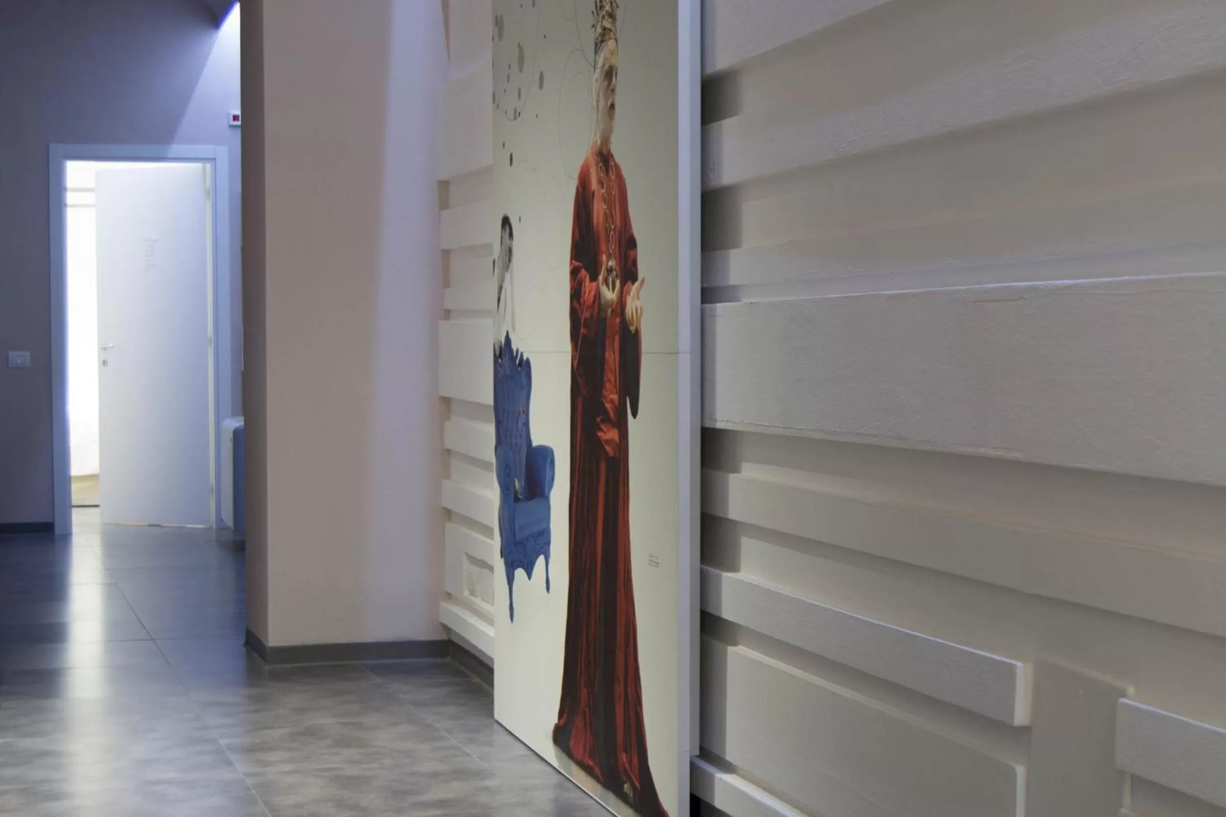 Decorative detail in Hotel Santa Brigida