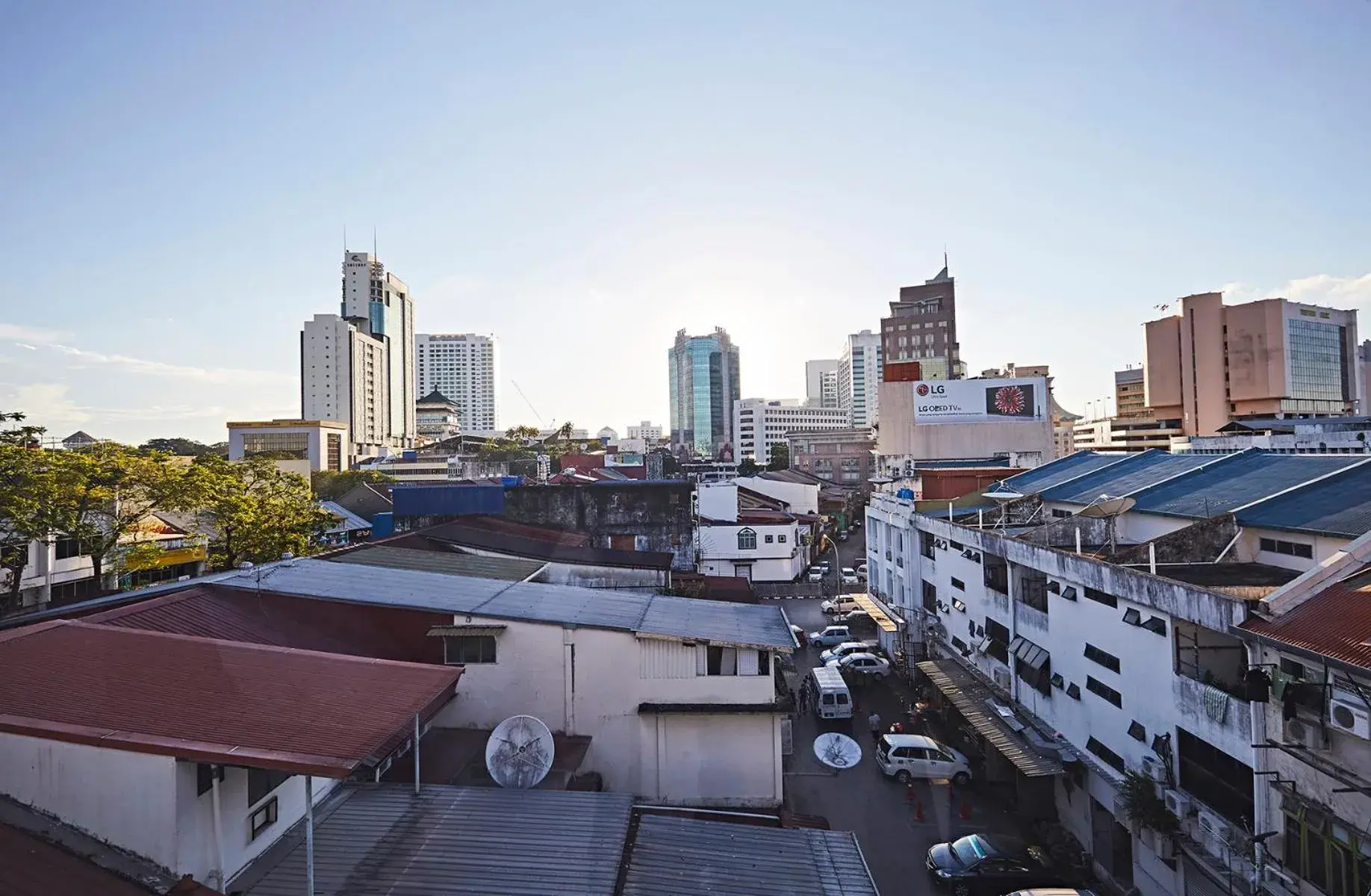 City view in Meritin Hotel