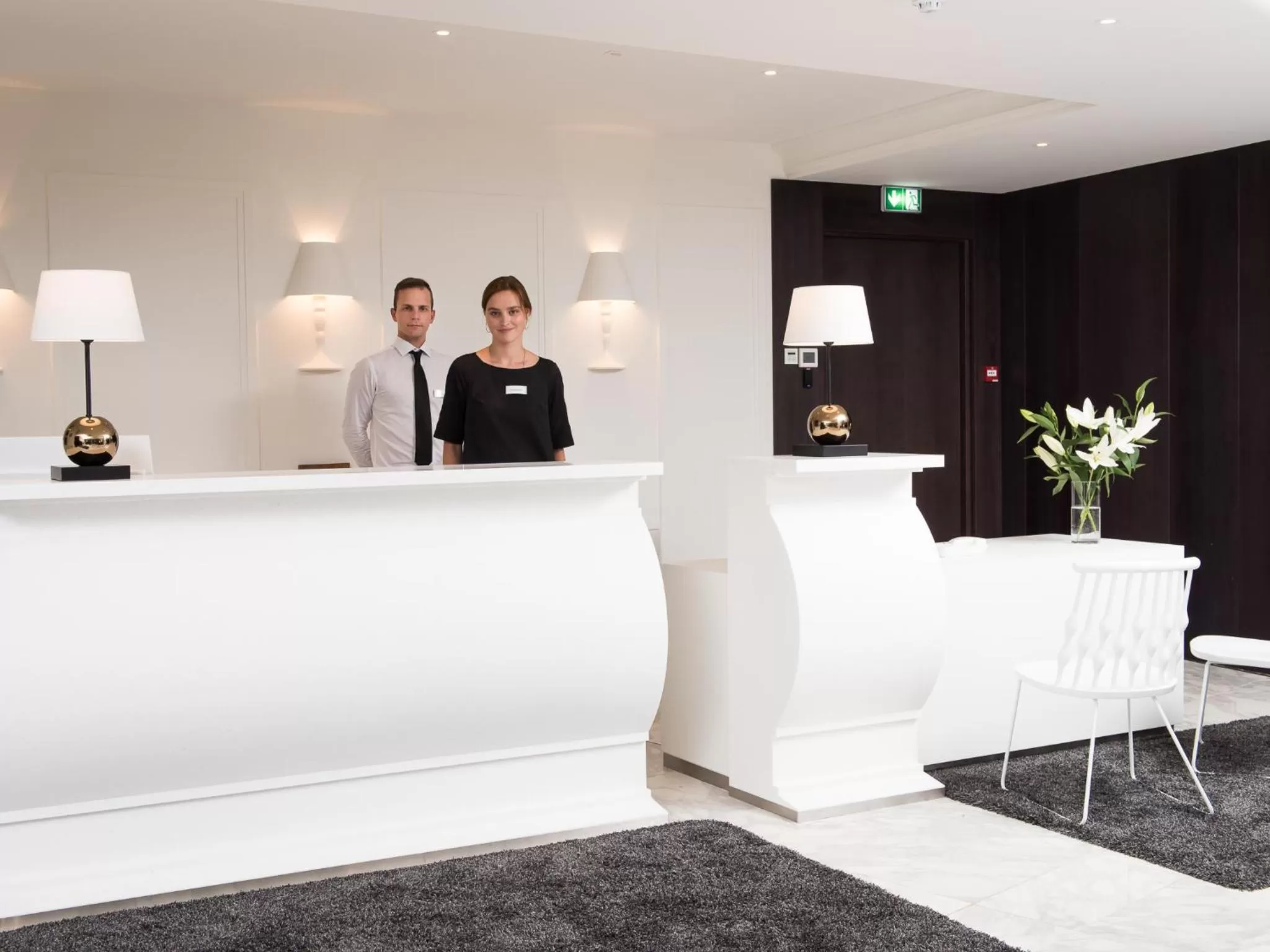 Lobby or reception in Lydia Hotel