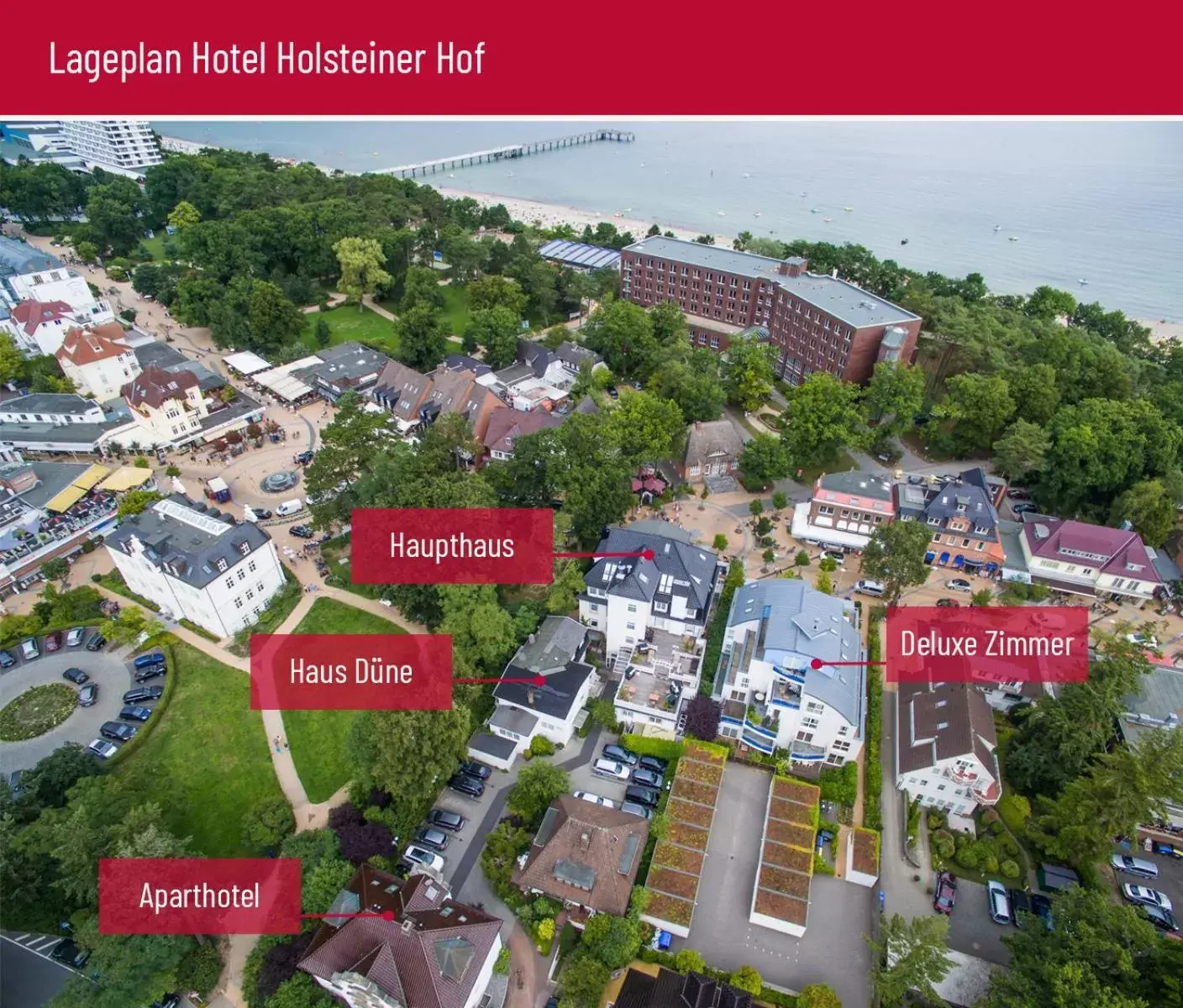 Restaurant/places to eat, Bird's-eye View in Hotel Holsteiner Hof GmbH