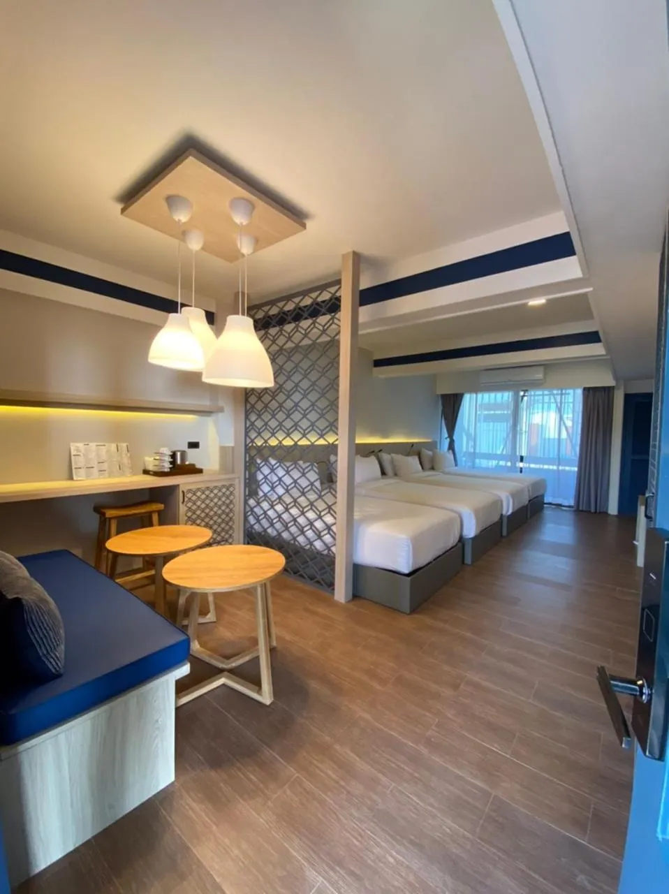 Bed in Maldives Beach Resort