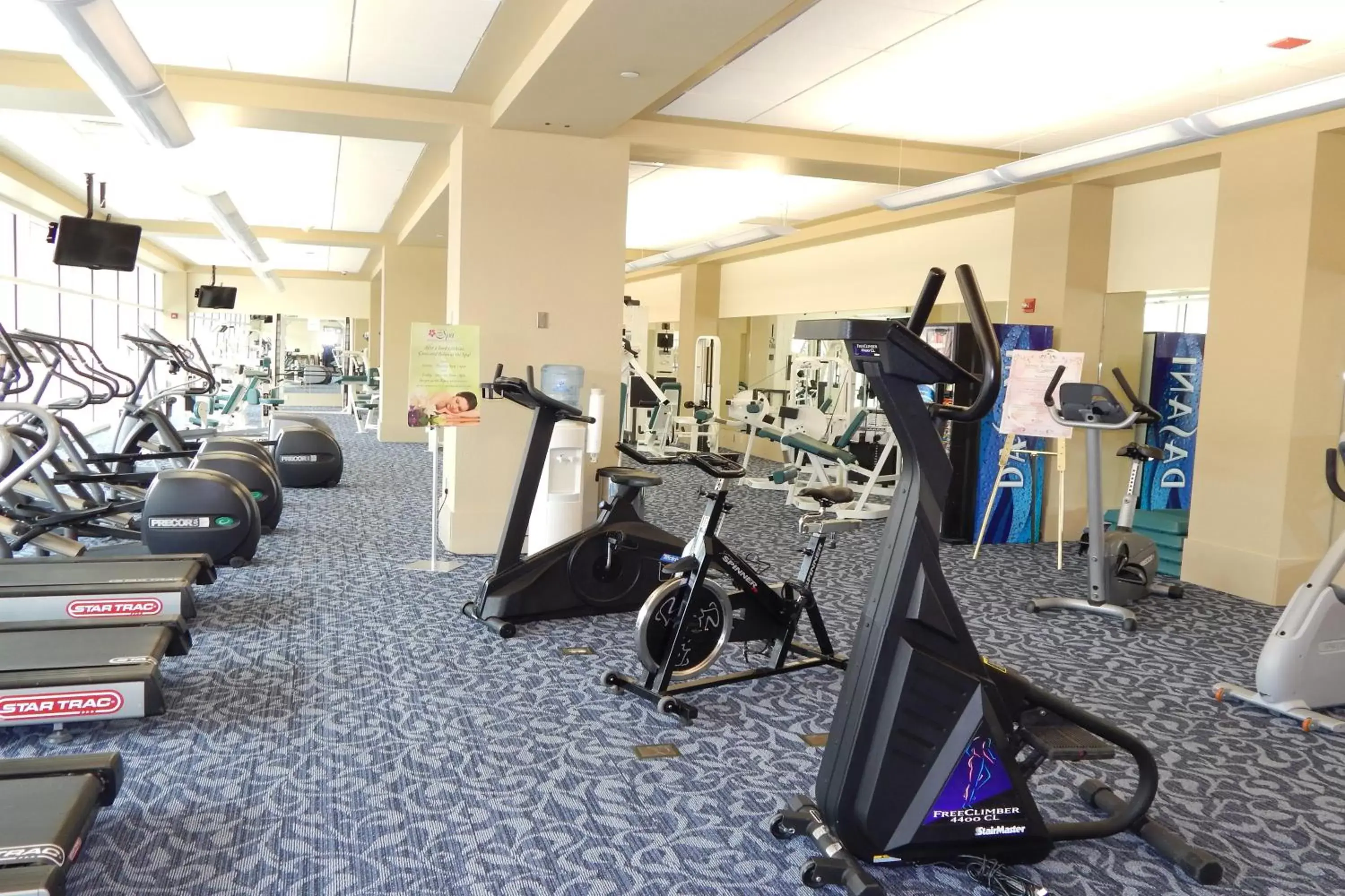 Sauna, Fitness Center/Facilities in Moody Gardens Hotel, Spa and Convention Center