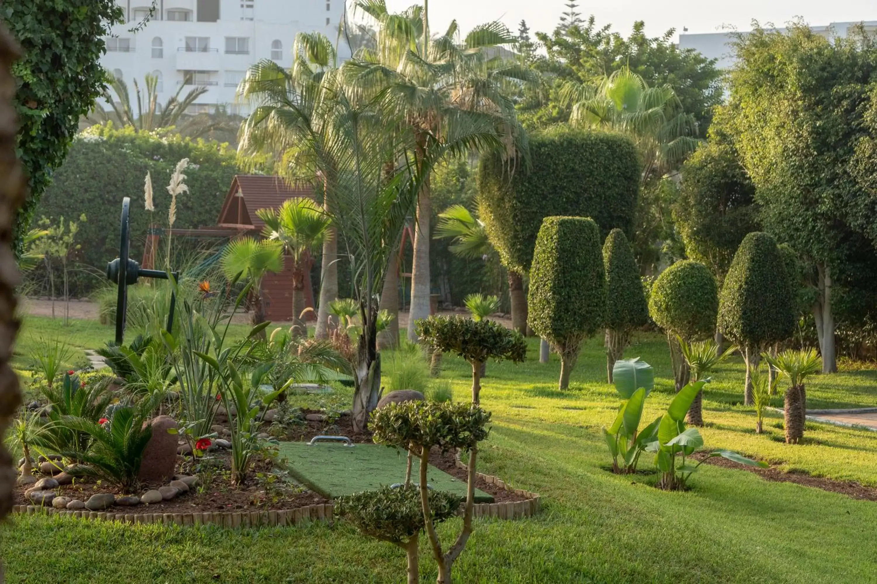Natural landscape, Garden in Odyssee Park Hotel