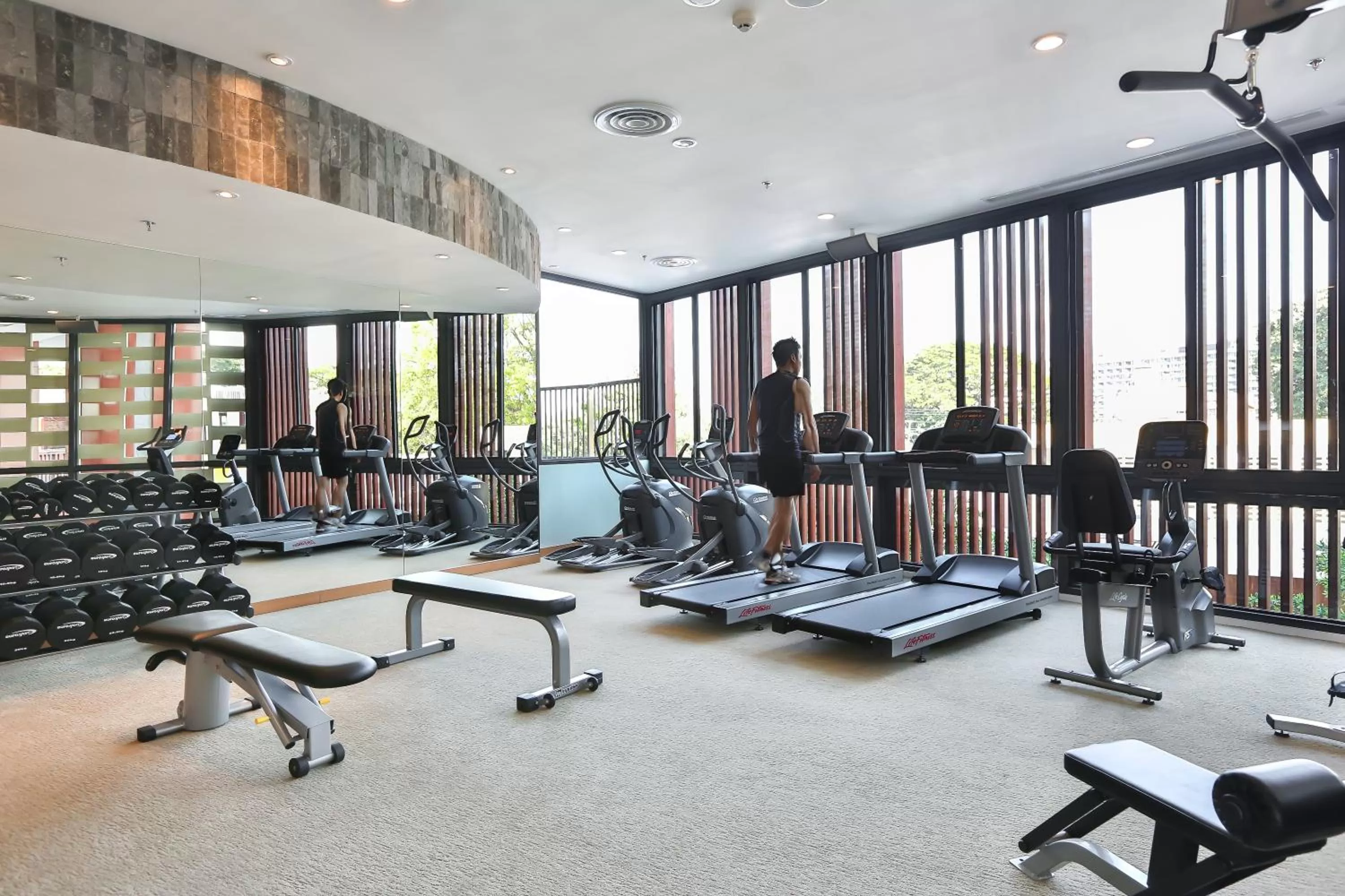 Fitness centre/facilities in Eastin Tan Hotel Chiang Mai