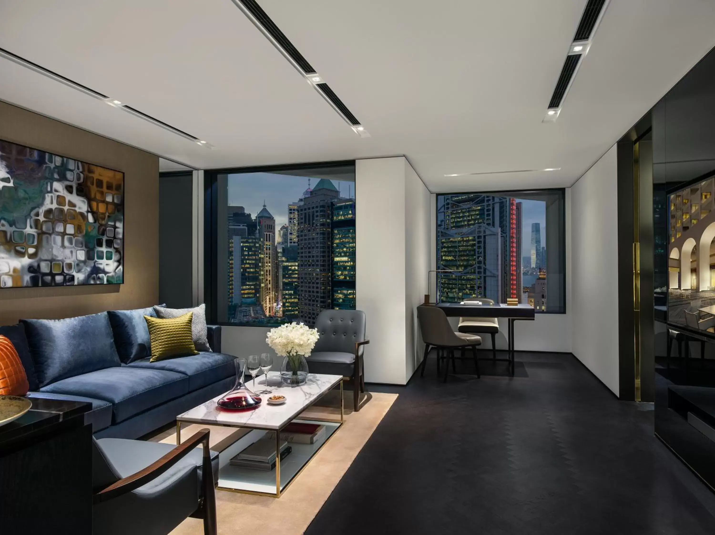 Living room, Seating Area in The Murray, Hong Kong, a Niccolo Hotel