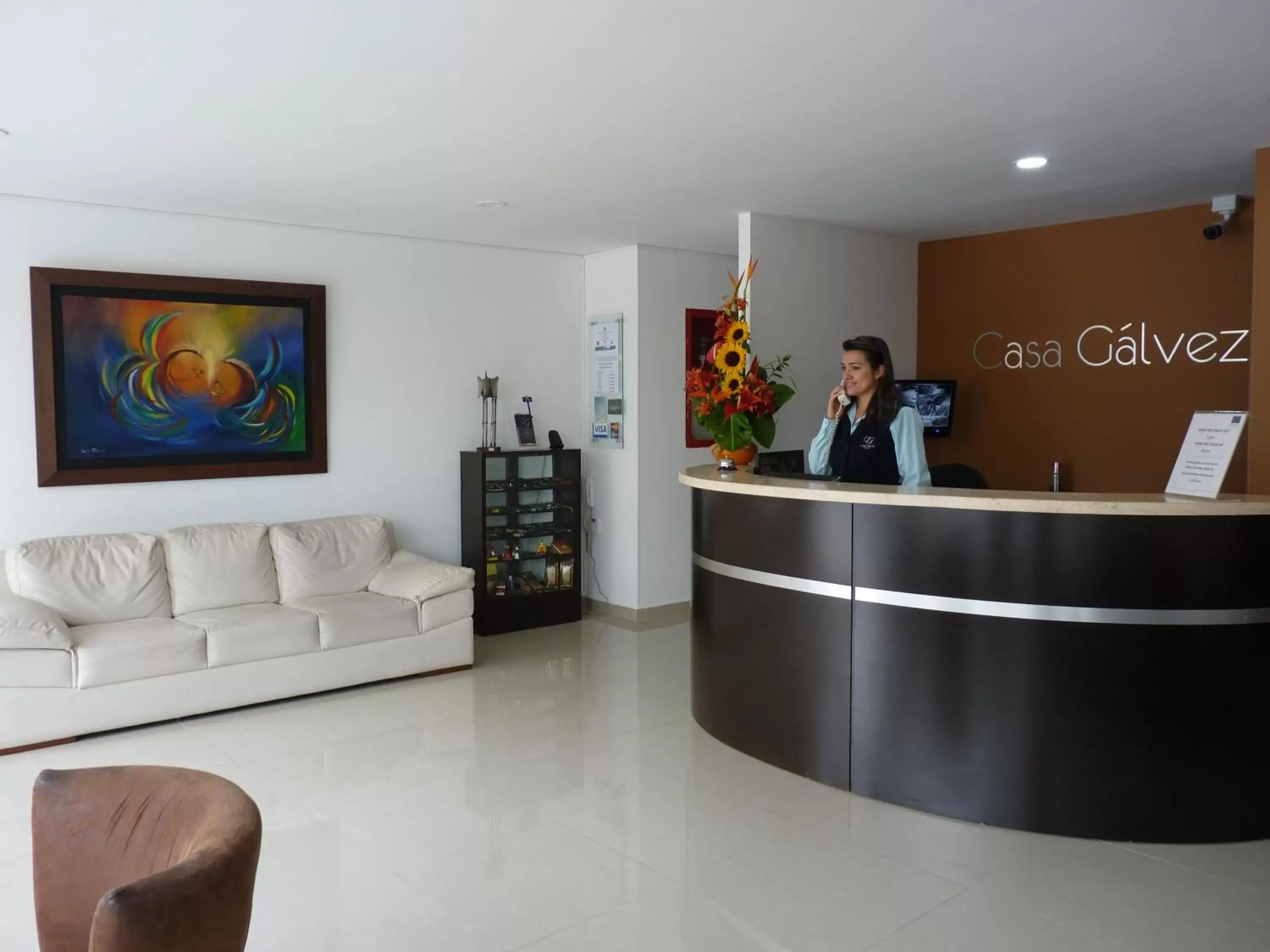 Lobby or reception, Lobby/Reception in Hotel Casa Galvez