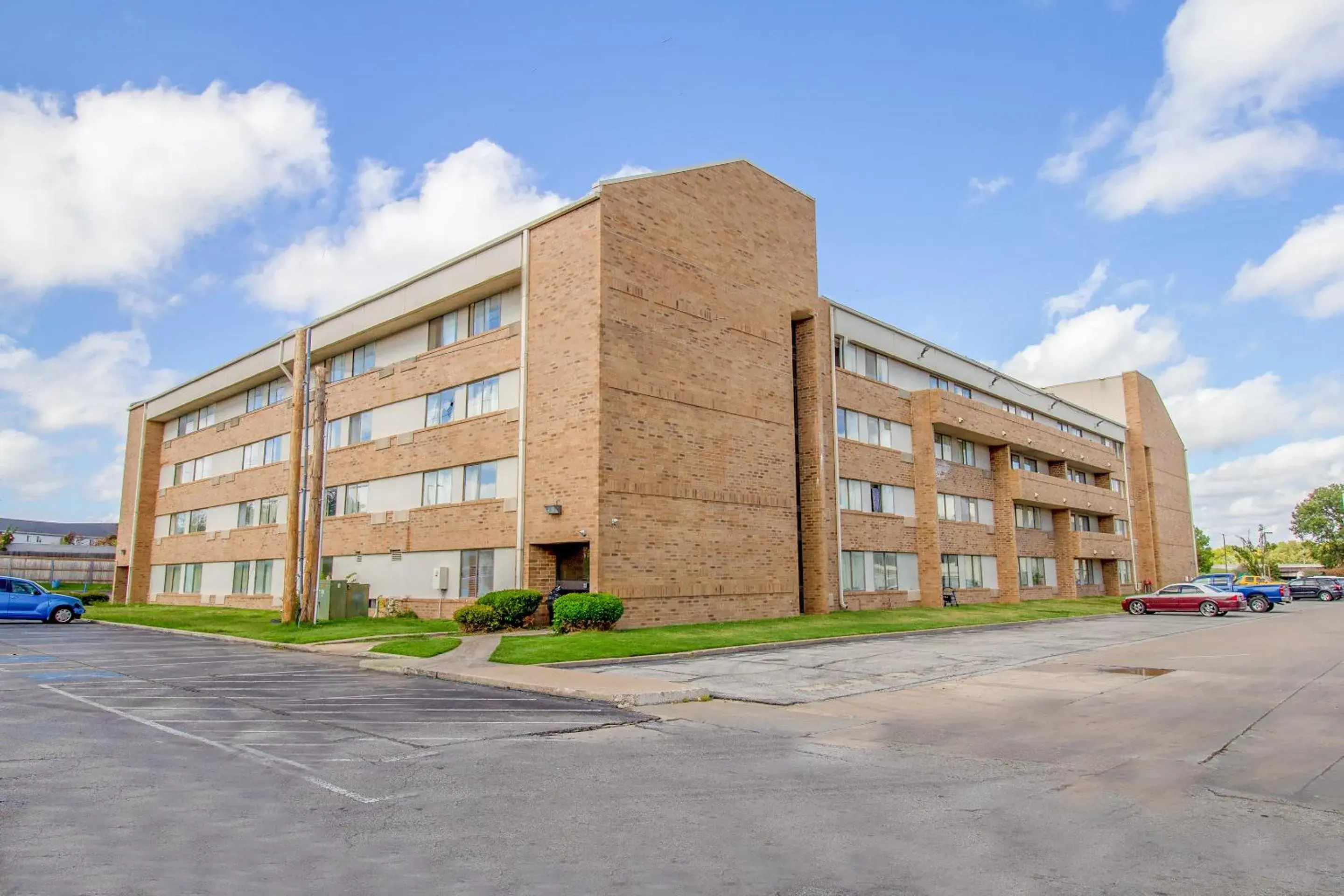 Facade/entrance, Property Building in Tulsa Square Hotel Central, I-44 By OYO