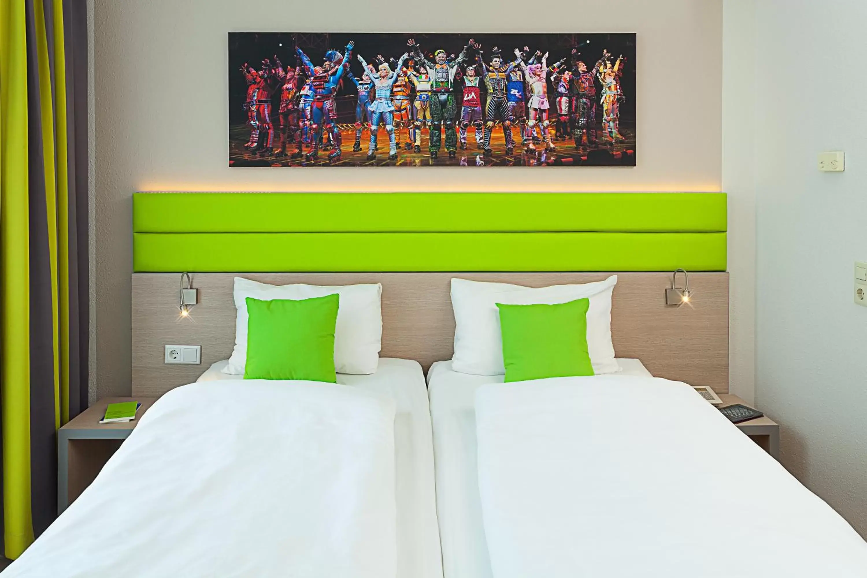 Twin Room in ibis Styles Bochum Hauptbahnhof