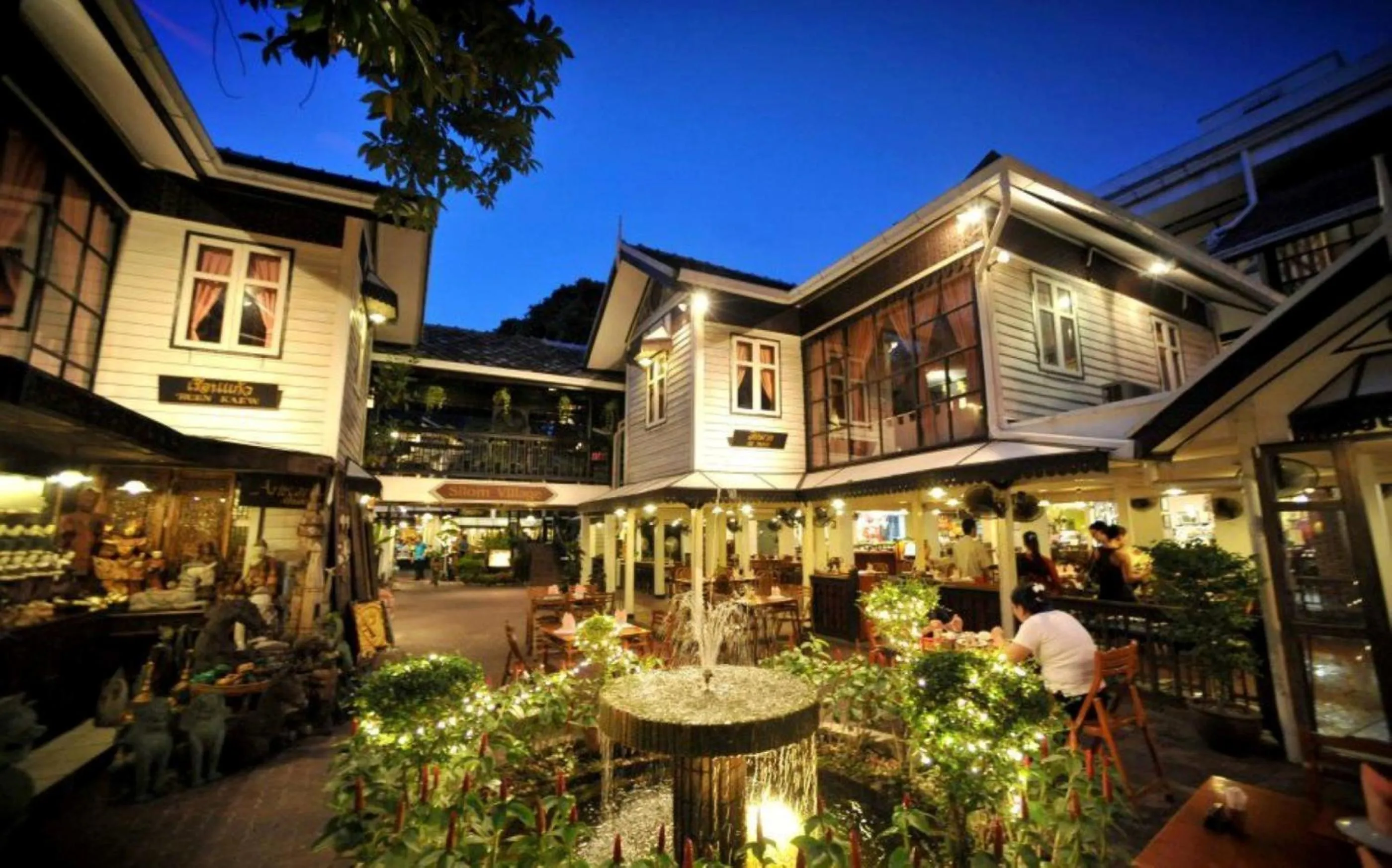 Property building in Silom Village Inn