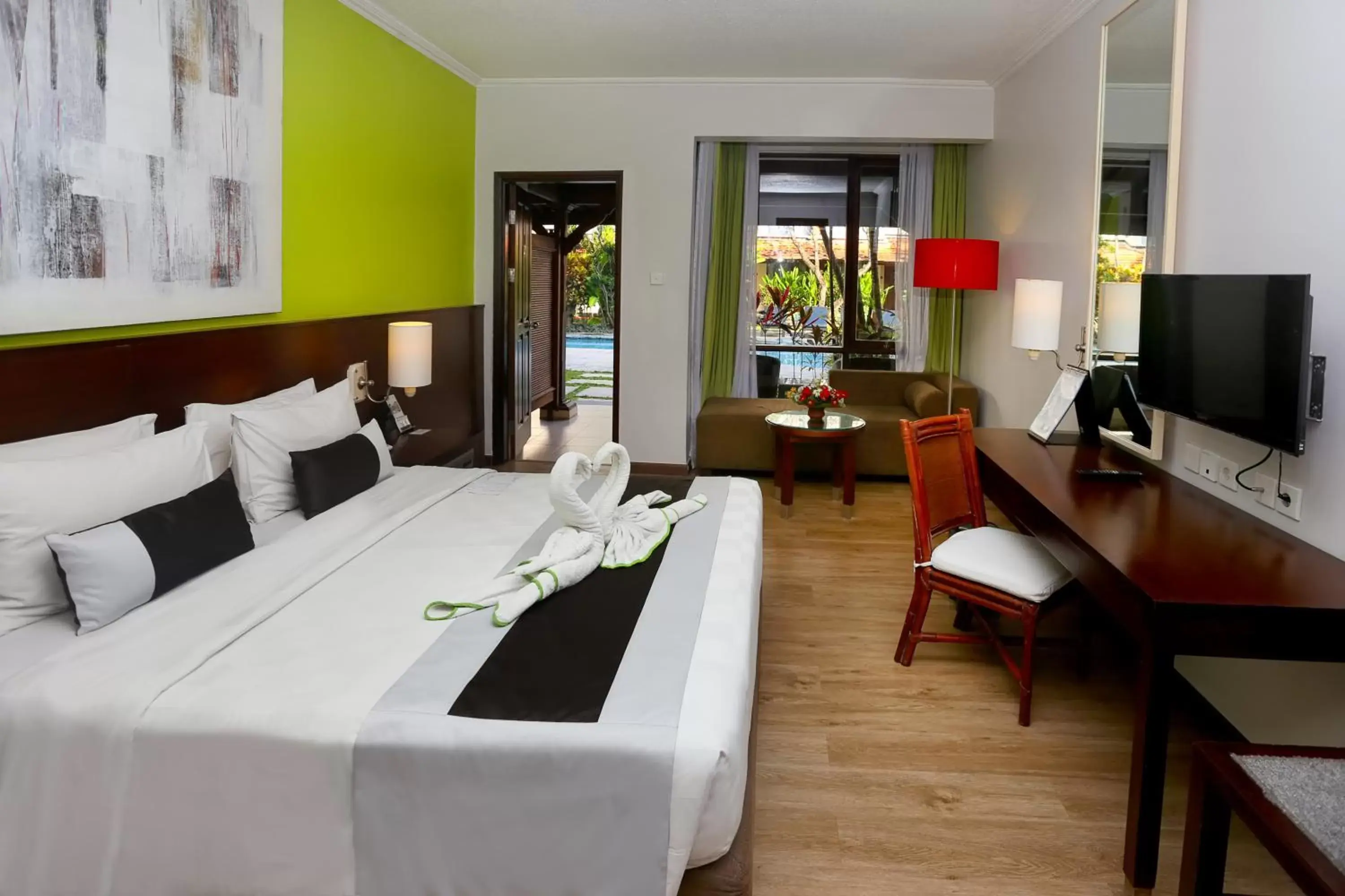 Bedroom in Prime Plaza Hotel Sanur – Bali