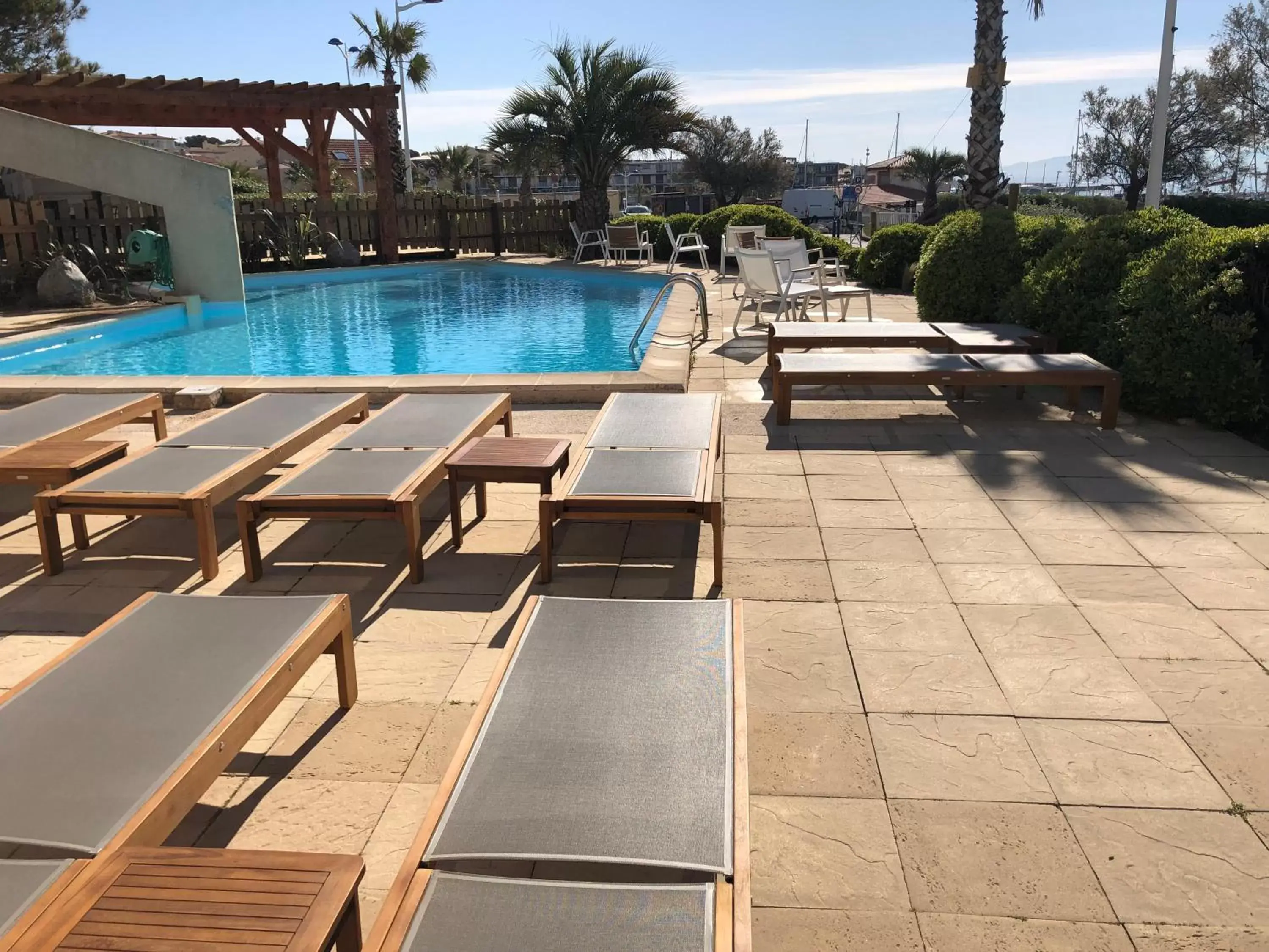 Patio, Swimming Pool in Hotel Paradou Mediterranee, BW Signature Collection by Best Western