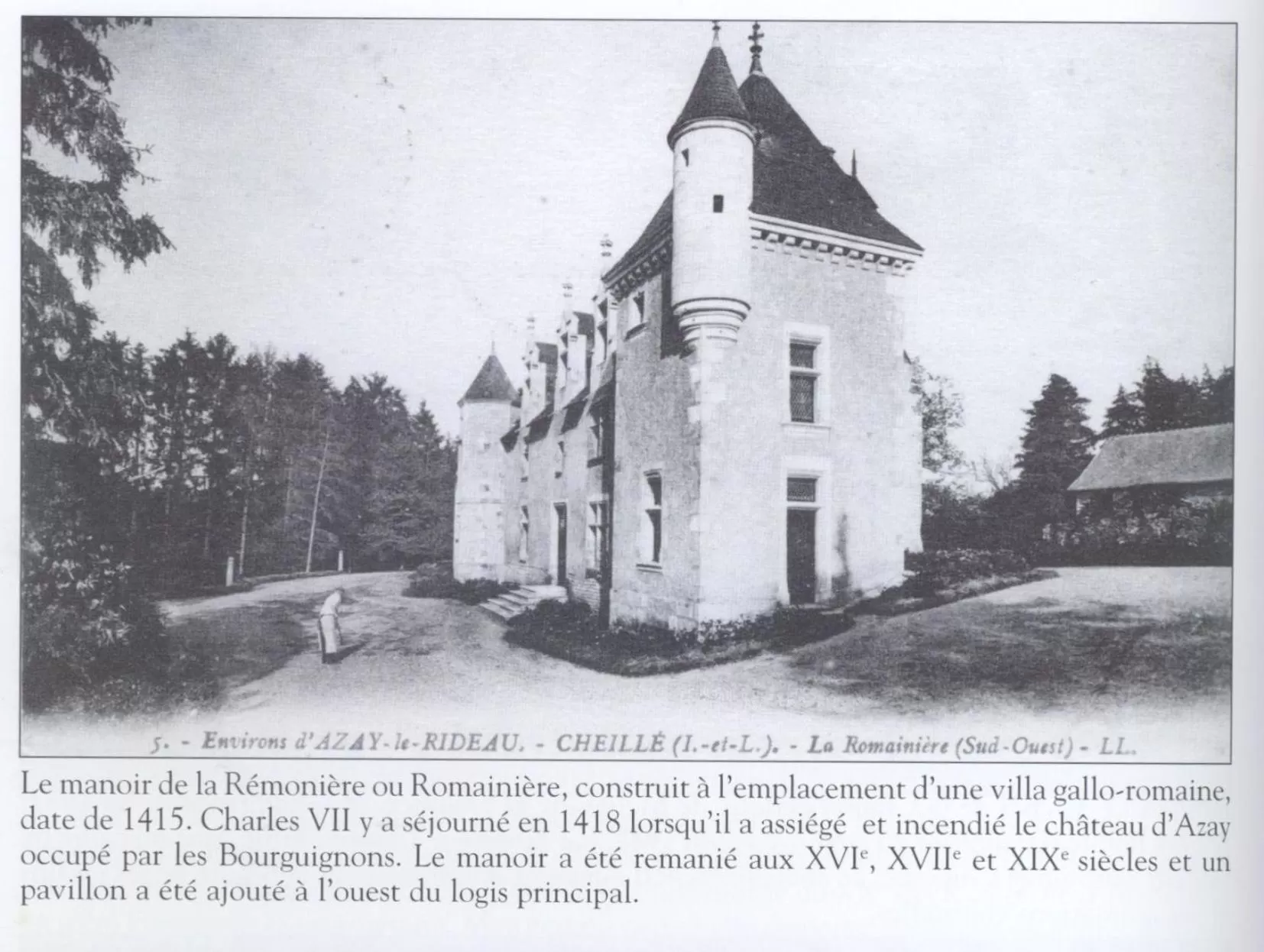 Facade/entrance, Winter in Manoir de la Rémonière