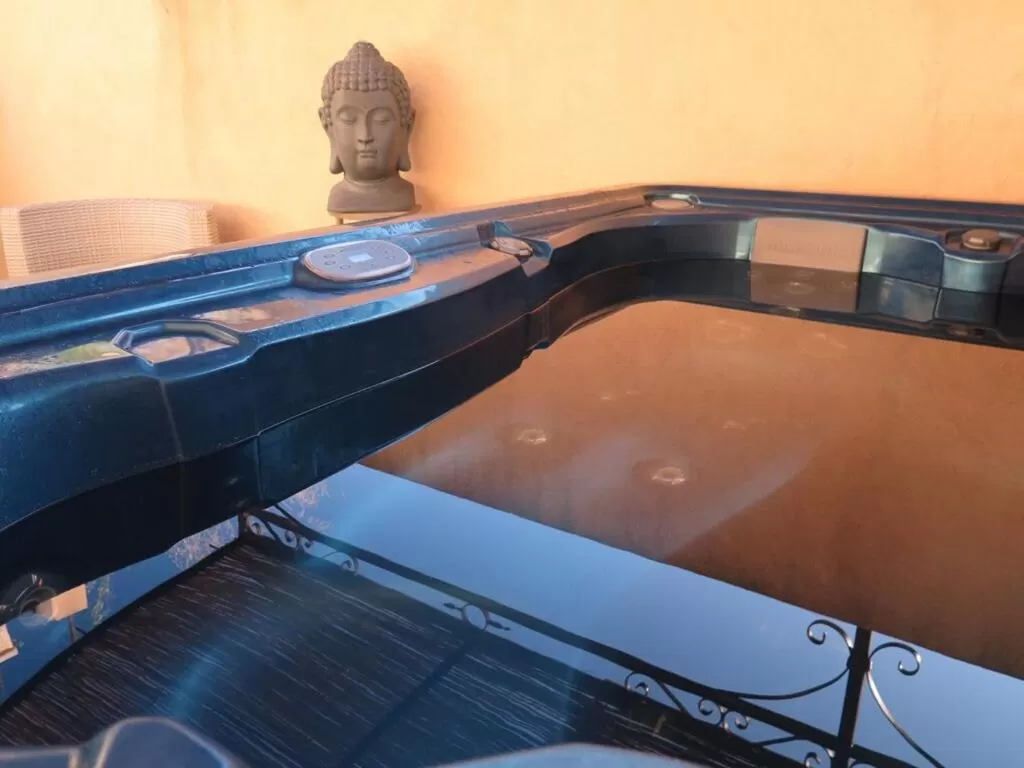 Hot Tub in Chambre fiora