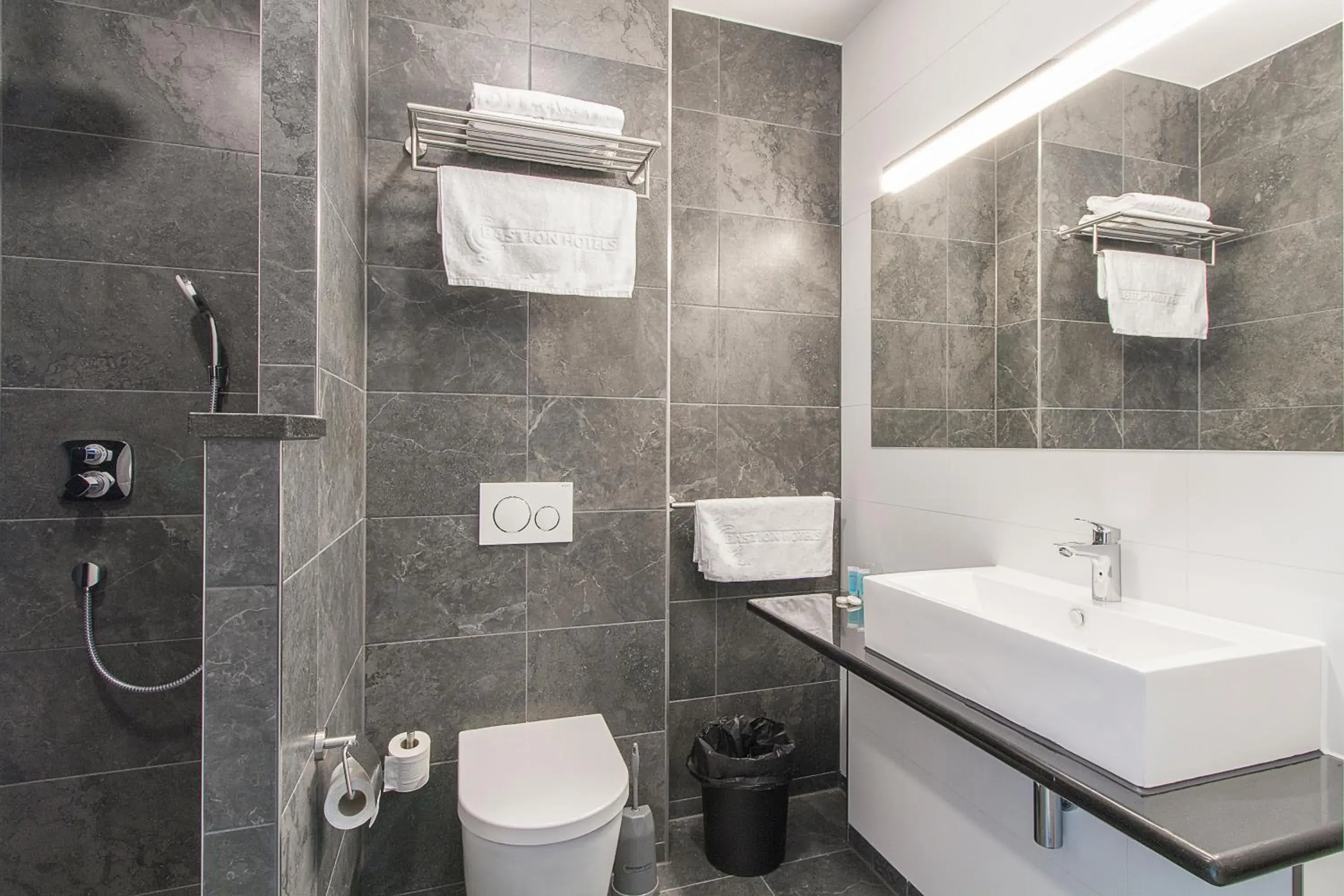 Shower, Bathroom in Bastion Hotel Geleen