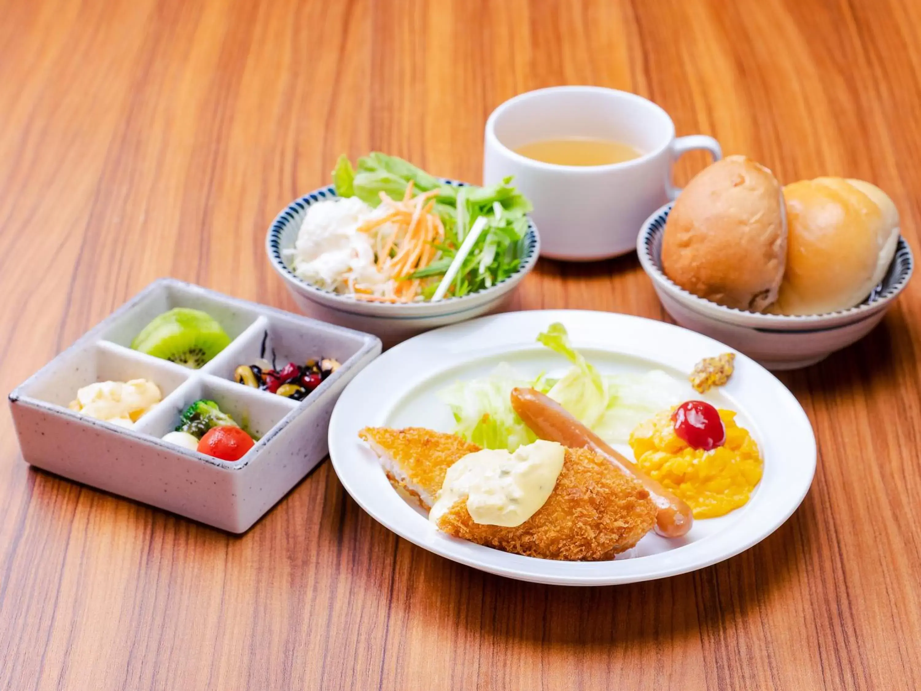 Food close-up in UNIZO INN Osaka Kitahama